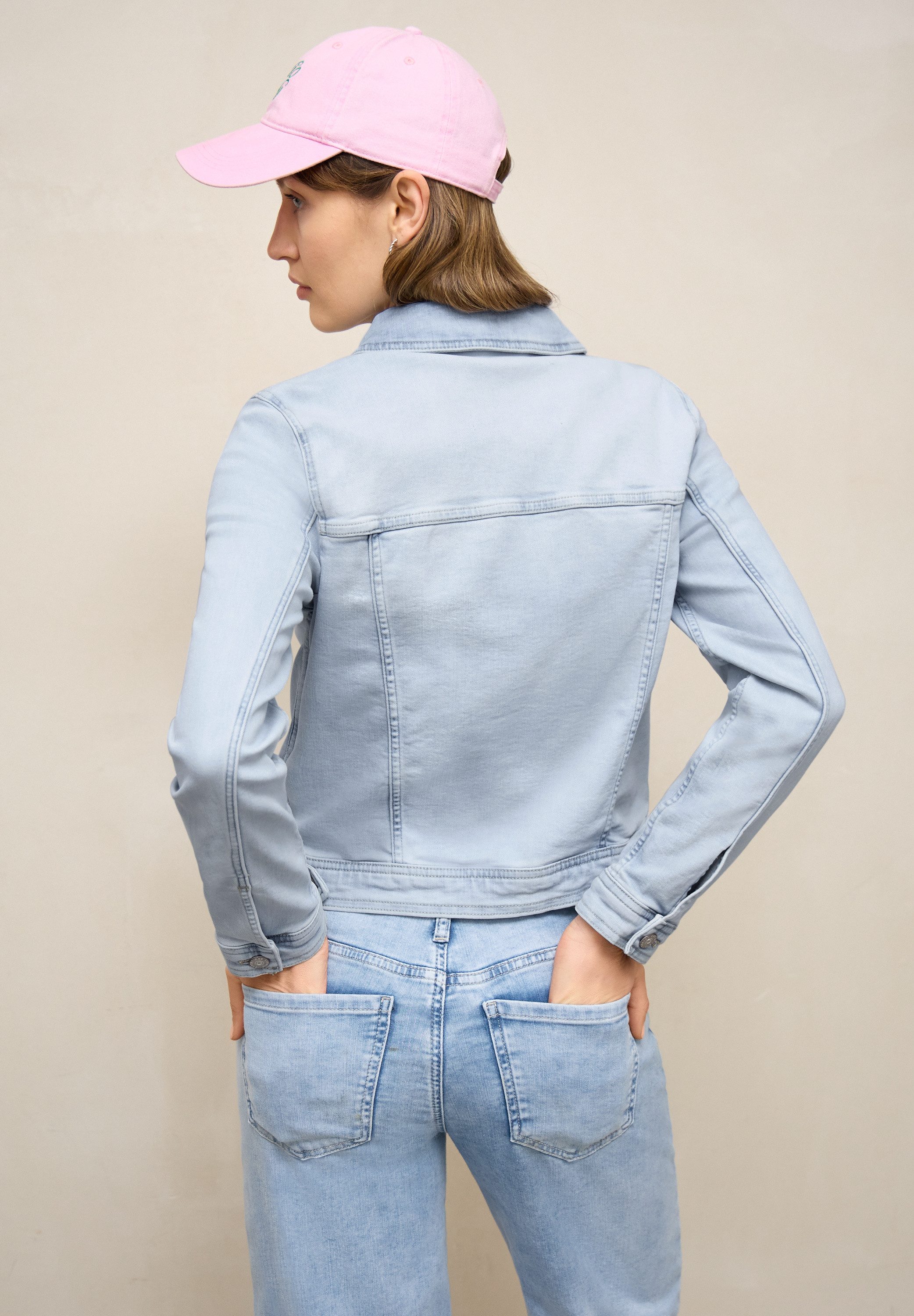 STREET ONE STUDIO Jeansjacke mit Brusttaschen günstig online kaufen