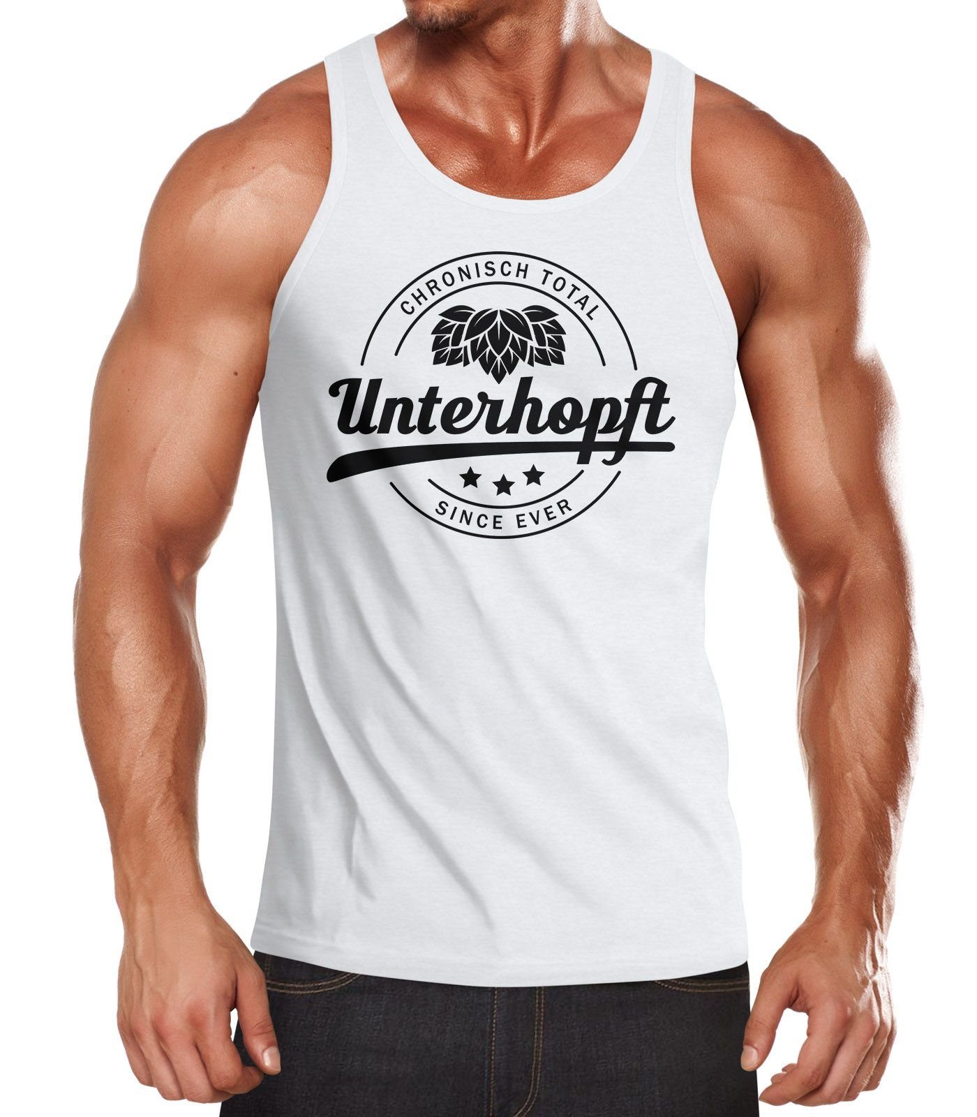 MoonWorks Tanktop Chronisch Unterhopft Tank-Top Chronisch günstig online kaufen