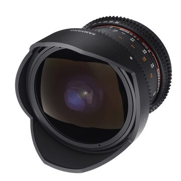 Samyang MF 8mm T3,8 Fisheye II Video APS-C Nikon F Fisheyeobjektiv