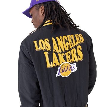 New Era Bomberjacke College BACKPRINT LA Lakers