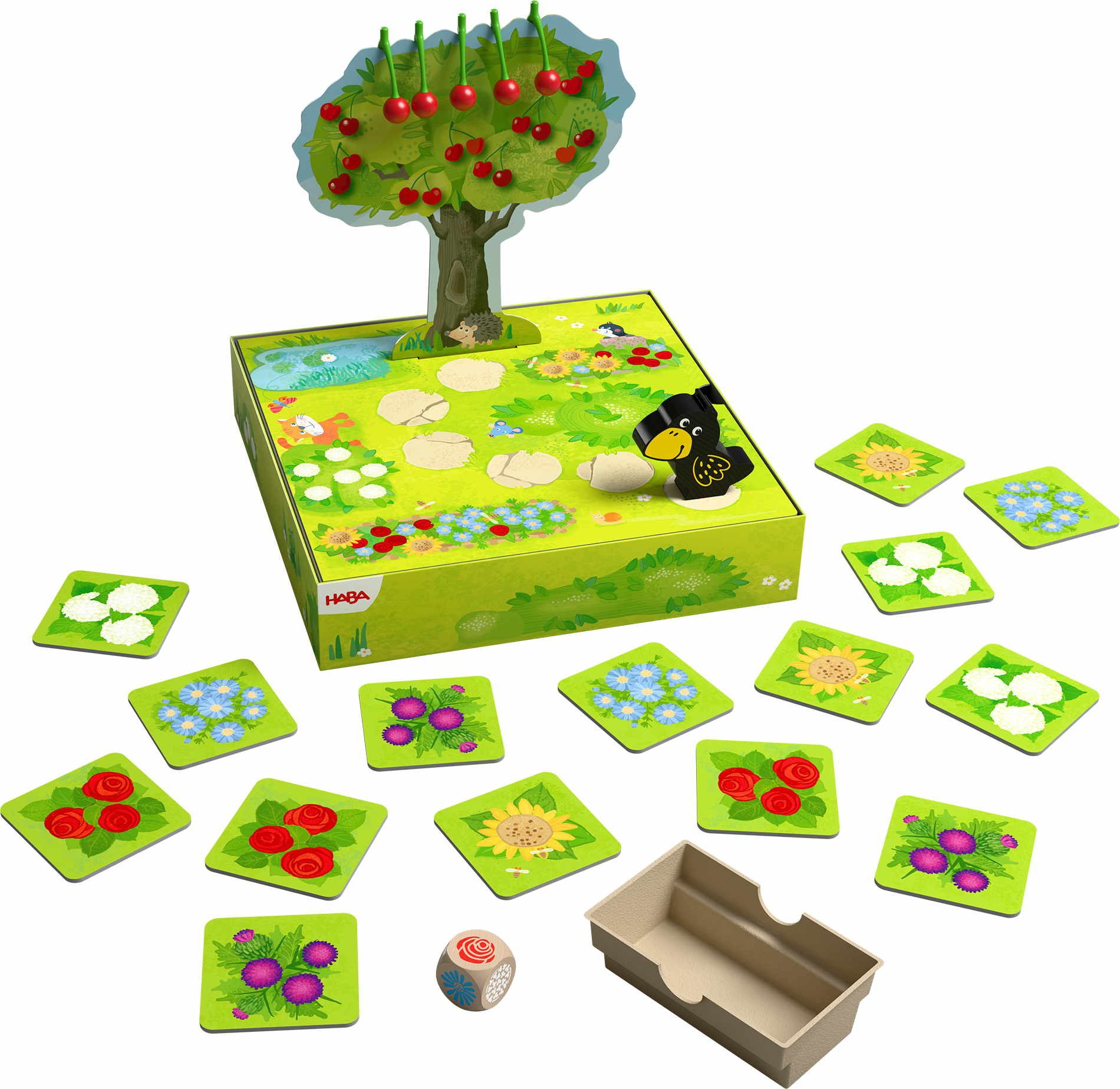 Haba Lernspielzeug Kinderspiel Würfelspiel Obstgärtchen 2013839001