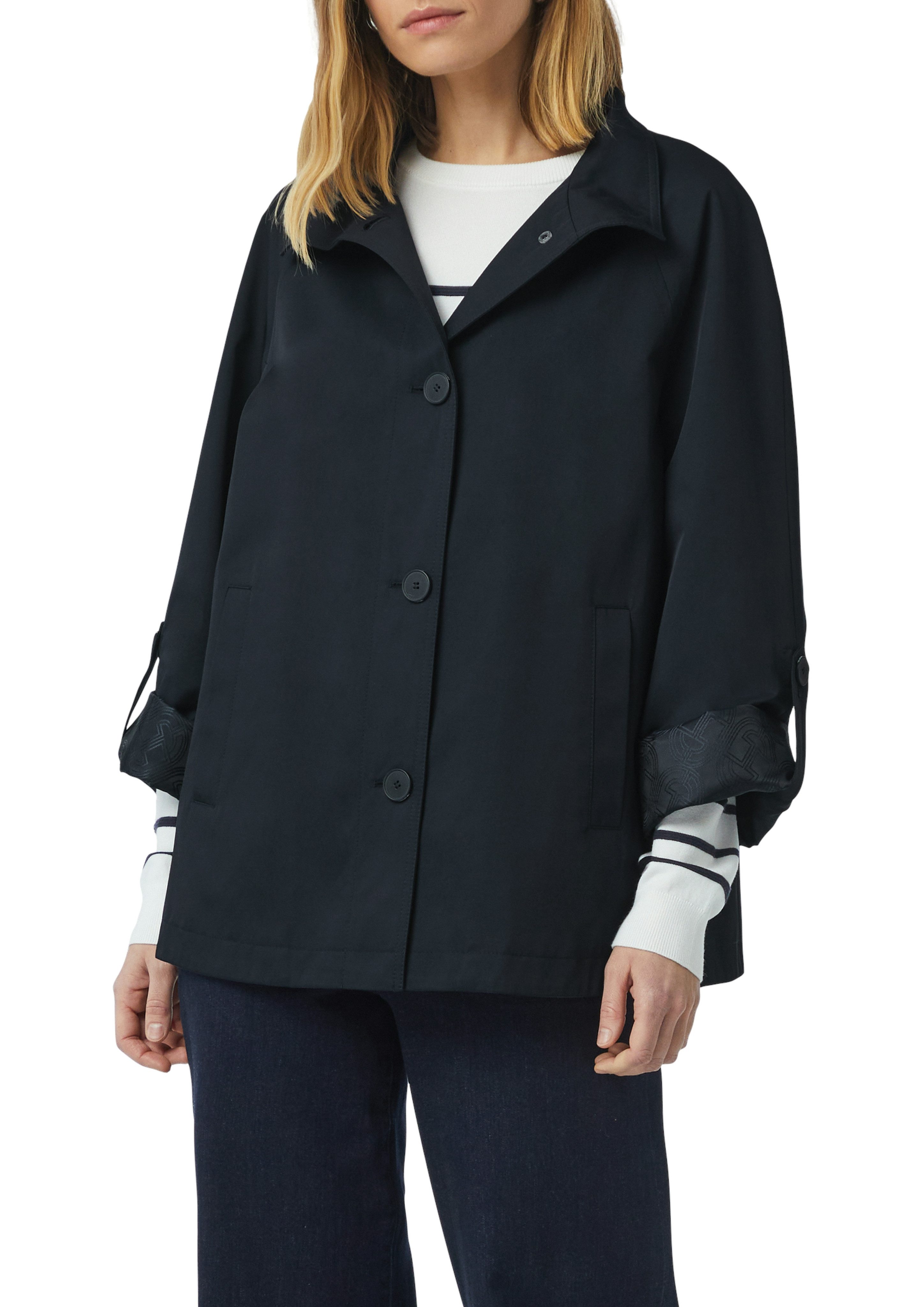 Comma Kurzjacke Hochwertige Caban mit zweireihigem günstig online kaufen