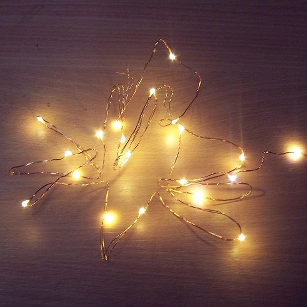 LED-Lichterkette BI11555 20er LED Lichterkette Kupferdraht