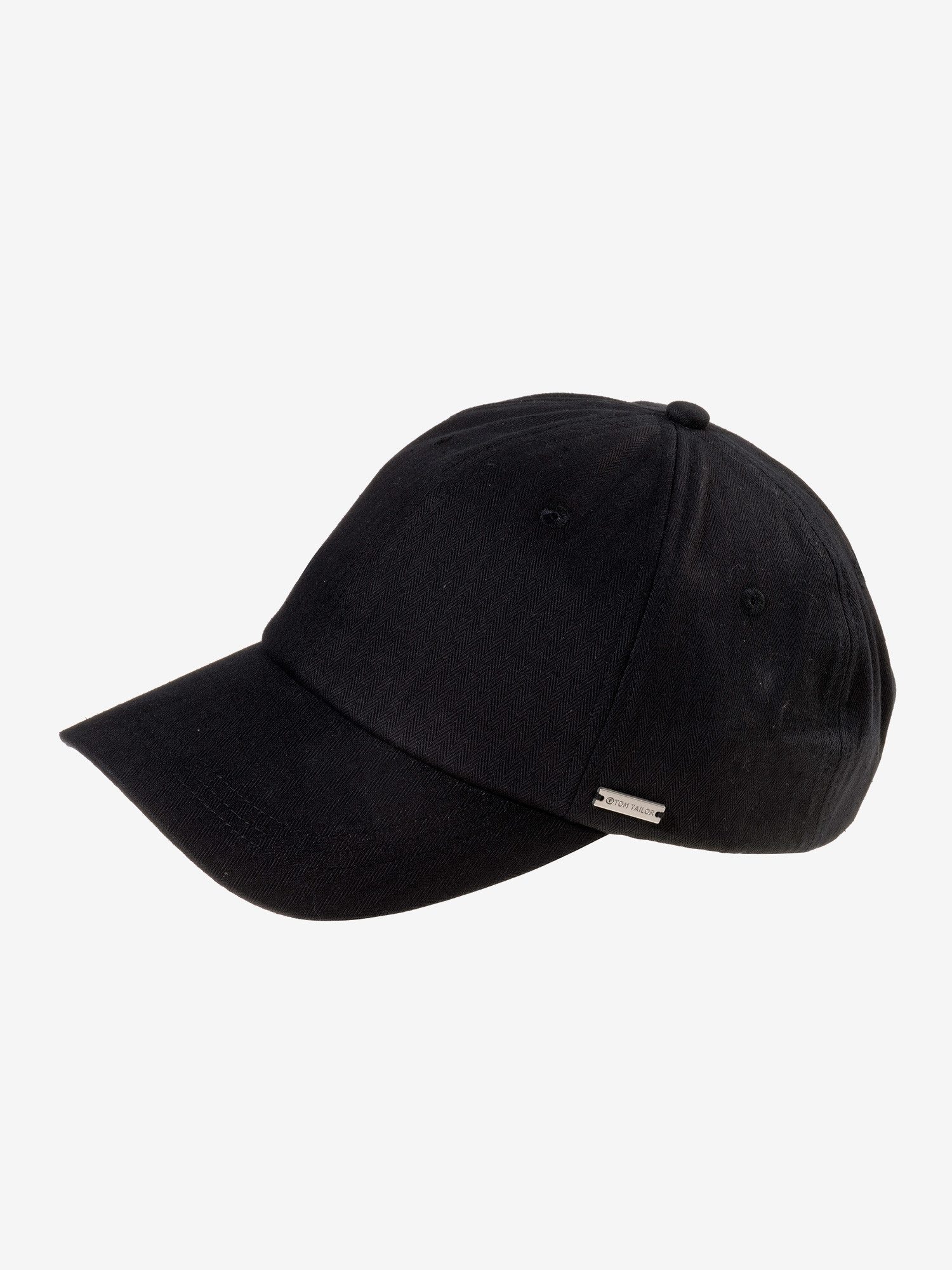TOM TAILOR Baseball Cap (1-St) mit dezenter Fischgrätenstruktur
