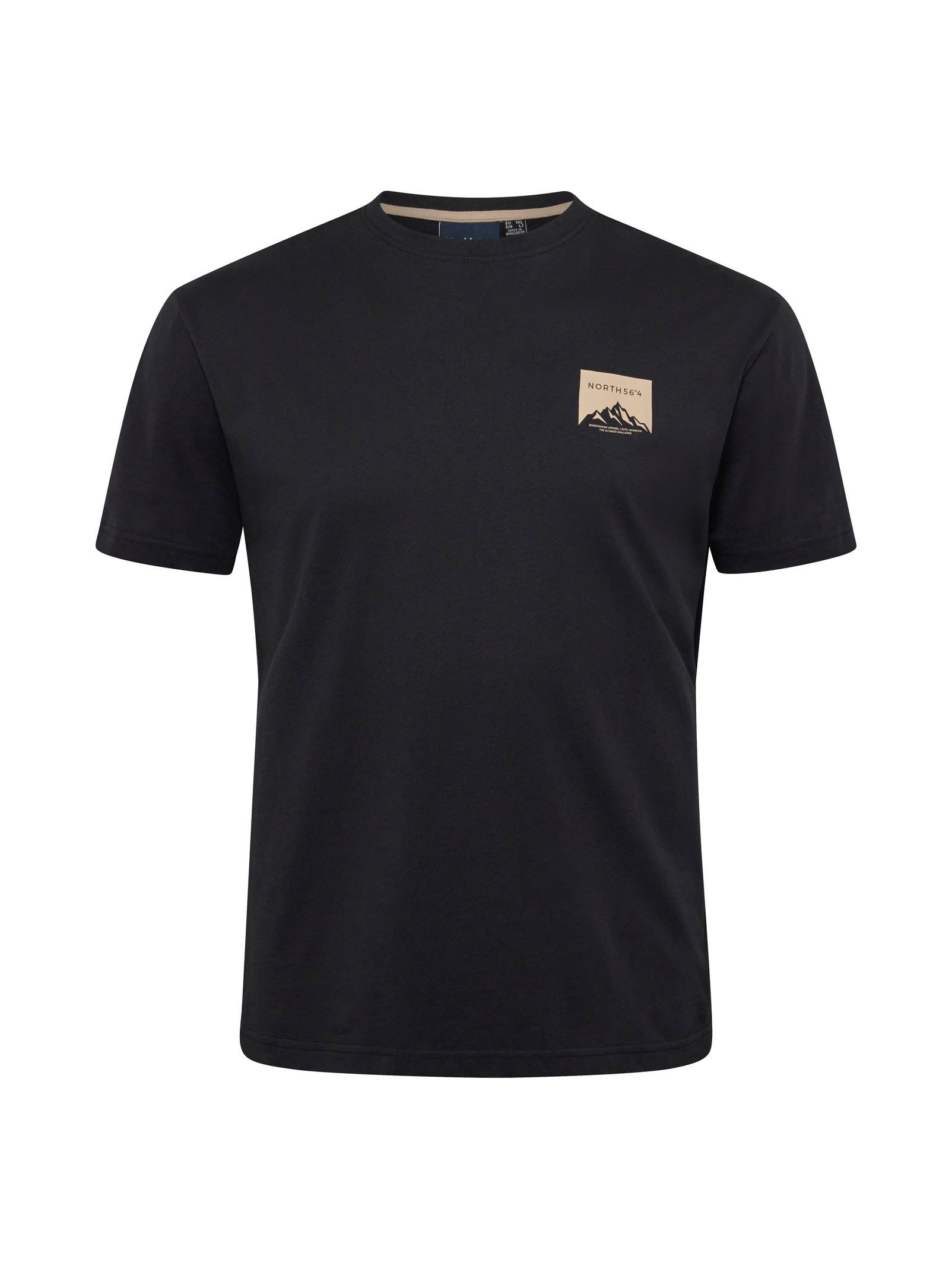 north 56 4 Print-Shirt Schwarzes T-Shirt günstig online kaufen