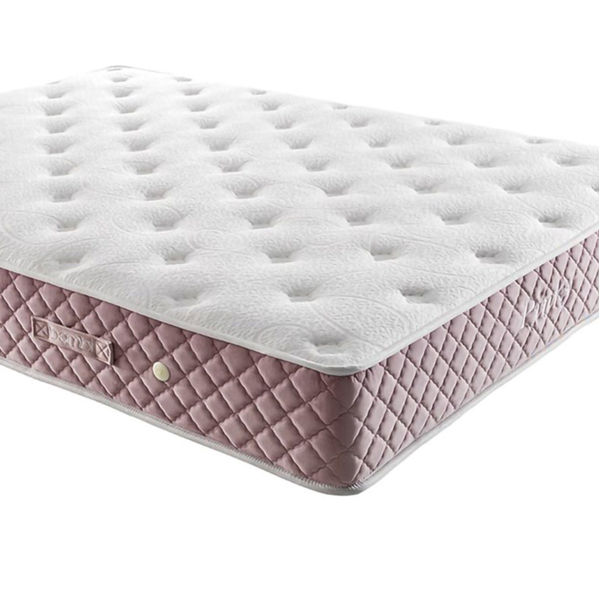 Taschenfederkernmatratze 7 Schichten Höhe 29 cm Matratze 90x200 Doppelseitige Verwendung Pinky, Bambi