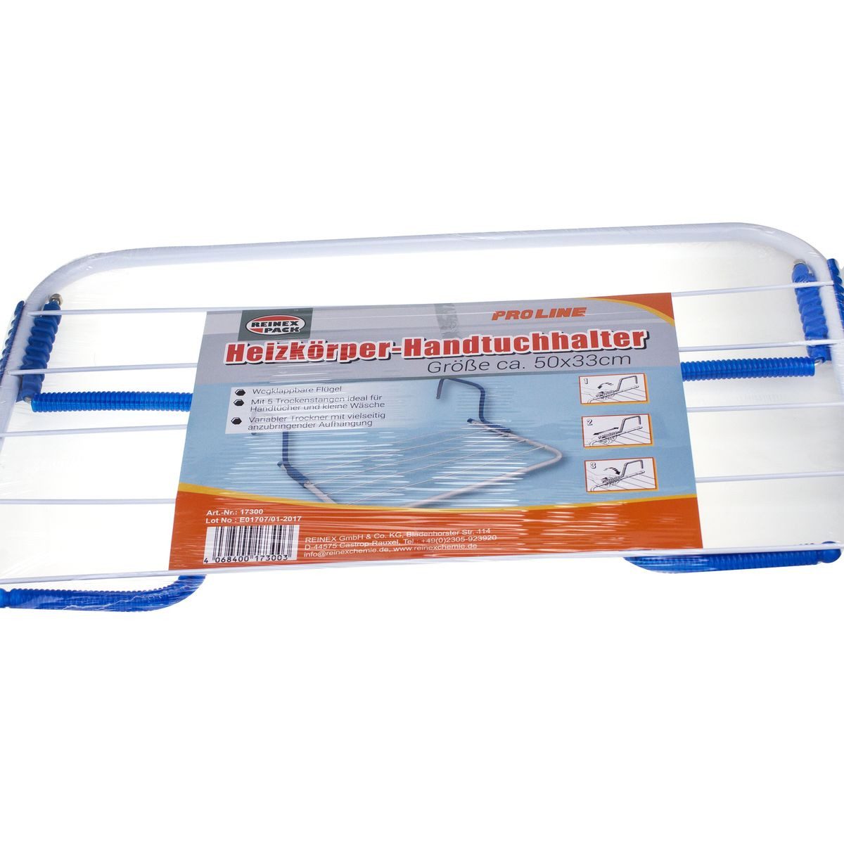 Reinex Handtuchhalter Reinex Heizkörper Handtuchhalter 50x33x18cm