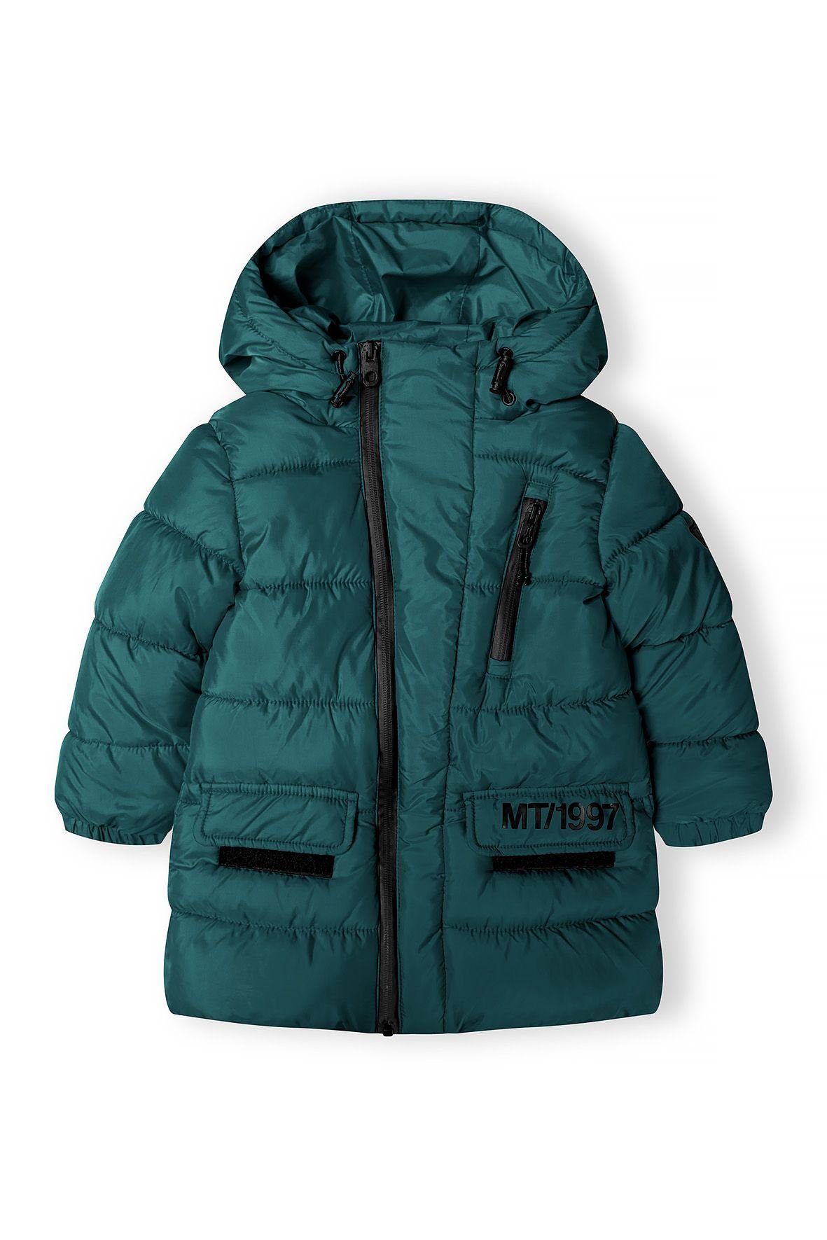 gefüttert Winterjacke warm (3-14y) MINOTI Grün