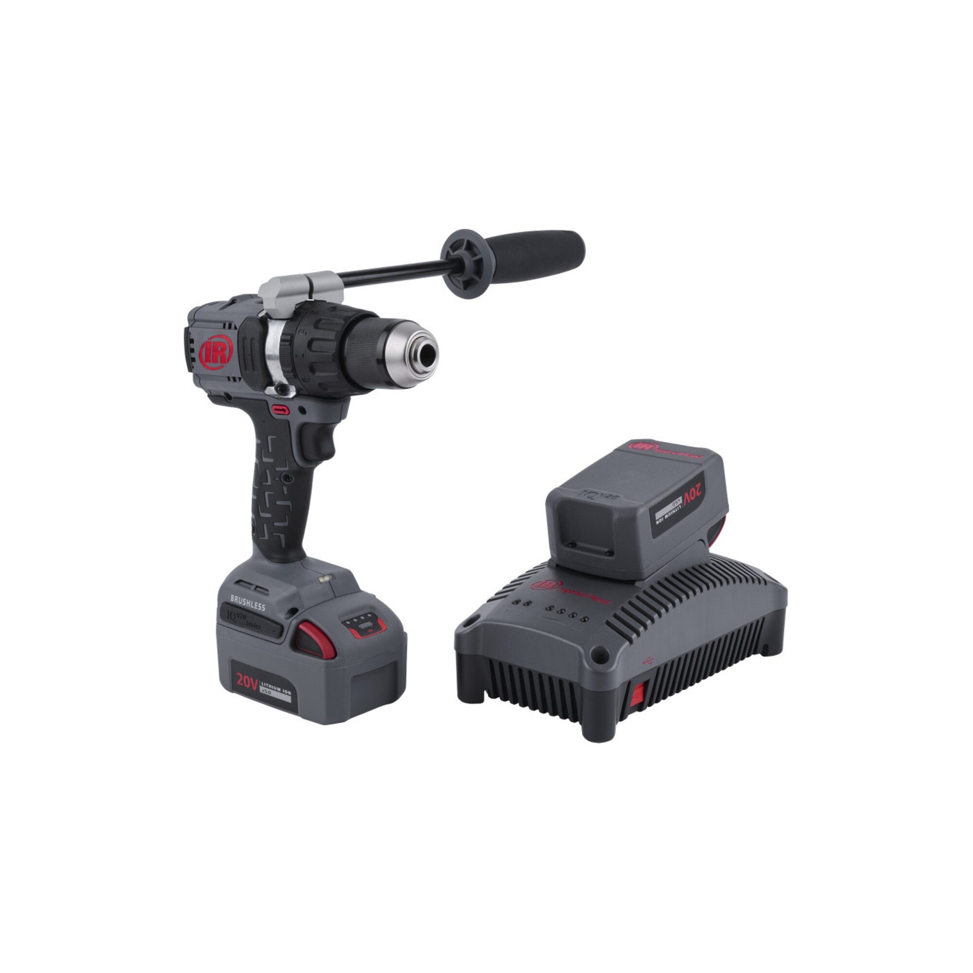 Ingersoll Rand Akku-Schlagbohrschrauber Ingersoll Rand Akku-Schlagbohrmaschine 20V-Kit (D5241-K22-EU)