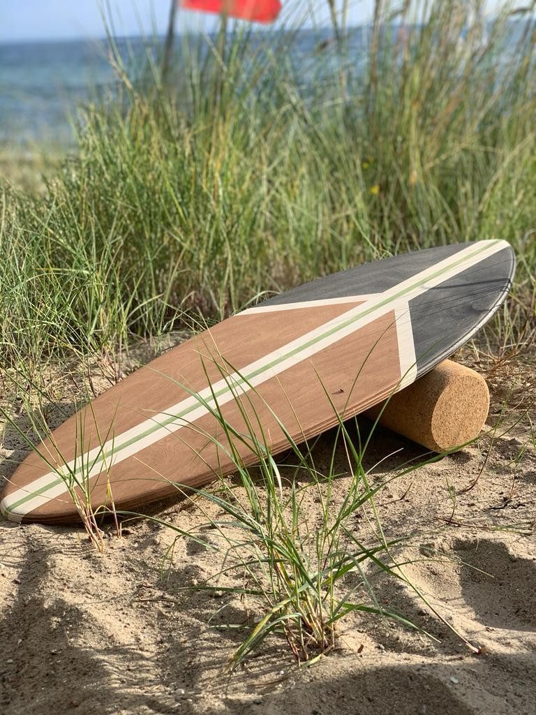 woodybalance Balanceboard woodybalance Board PEACE inkl. Bodenständer