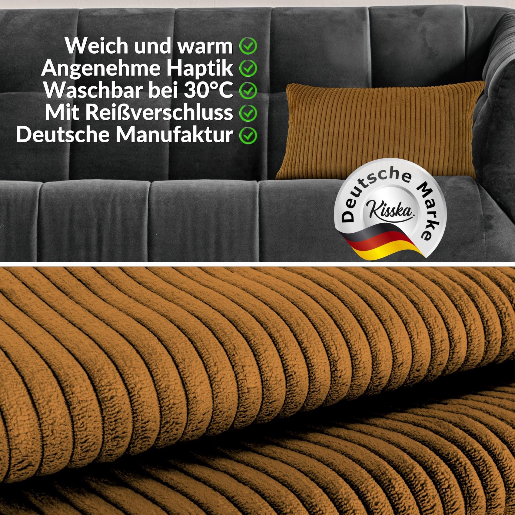 ANRO Dekokissen Kissenhülle MIT oder OHNE Füllung Kissenbezug Zierkissen, K günstig online kaufen