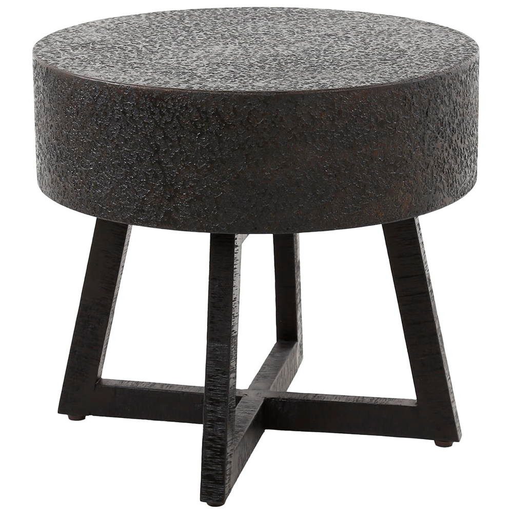 RINGO-Living Couchtisch RINGO-Living Couchtisch Iven in schwarzer Metall Optik