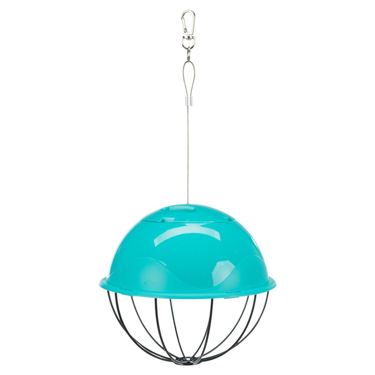 TRIXIE Кормbehälter Food-Ball zum Hängen mit Kunststoff-Oberteil