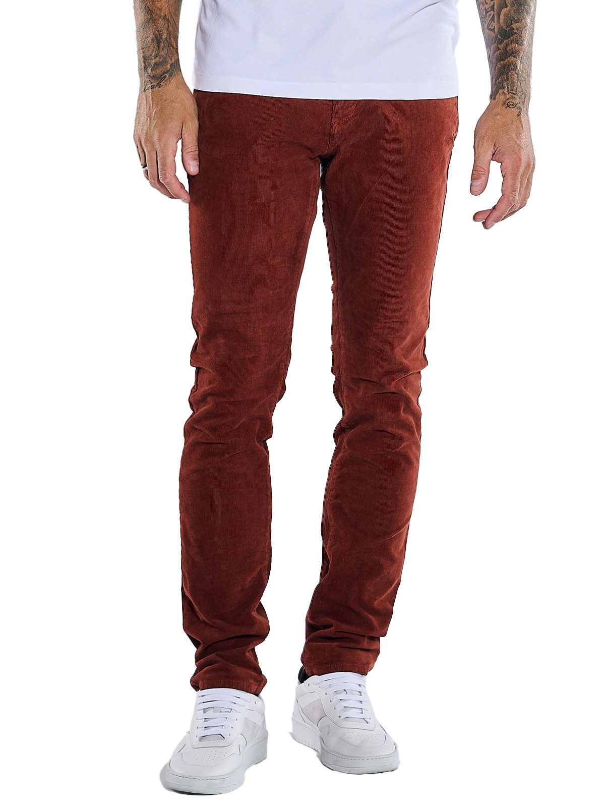emilio adani 5-Pocket-Hose emilio adani Herren 5-Pocket-Cordhose slim fit, günstig online kaufen