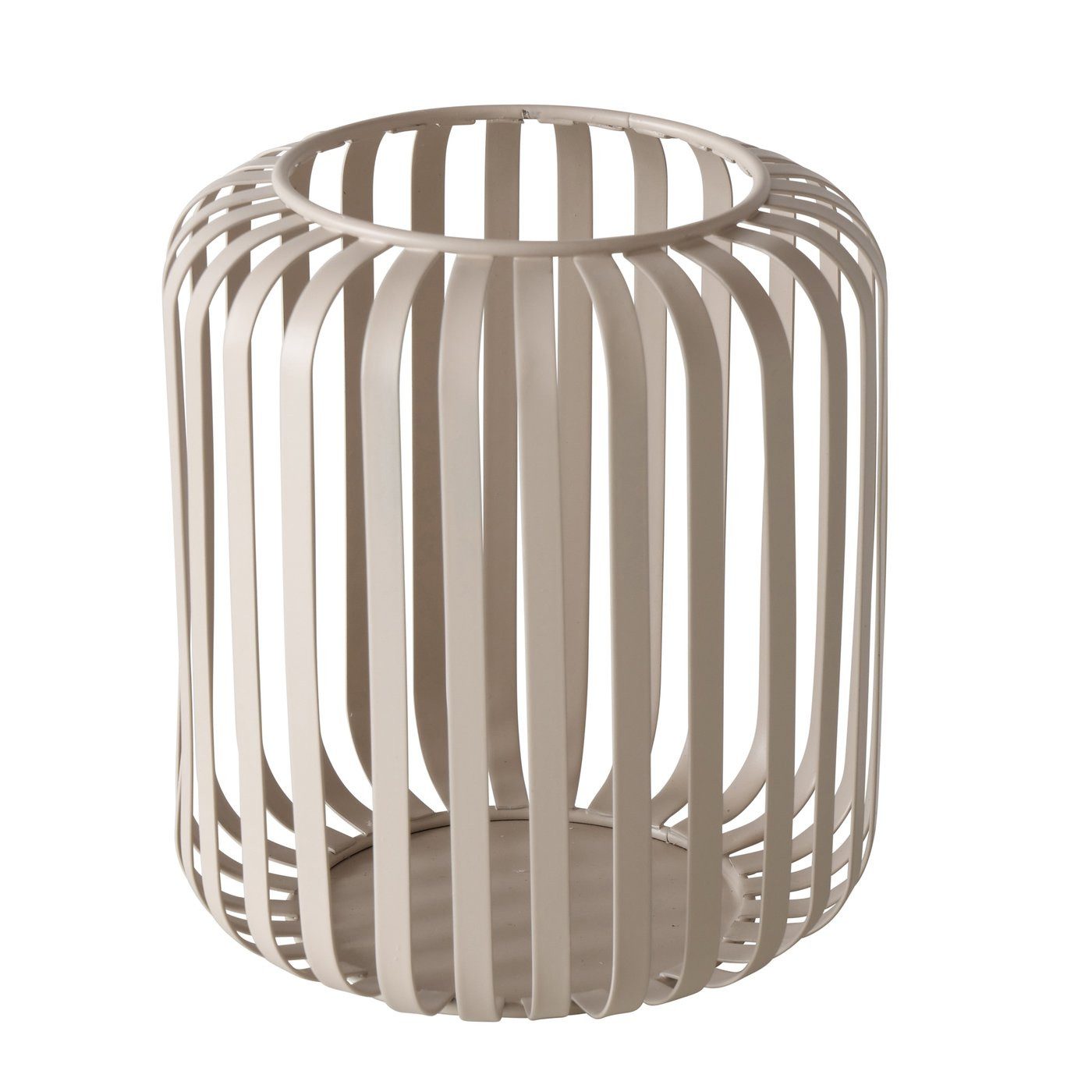 BOLTZE GRUPPE Kerzenlaterne Metalllaterne VIKI, beige
