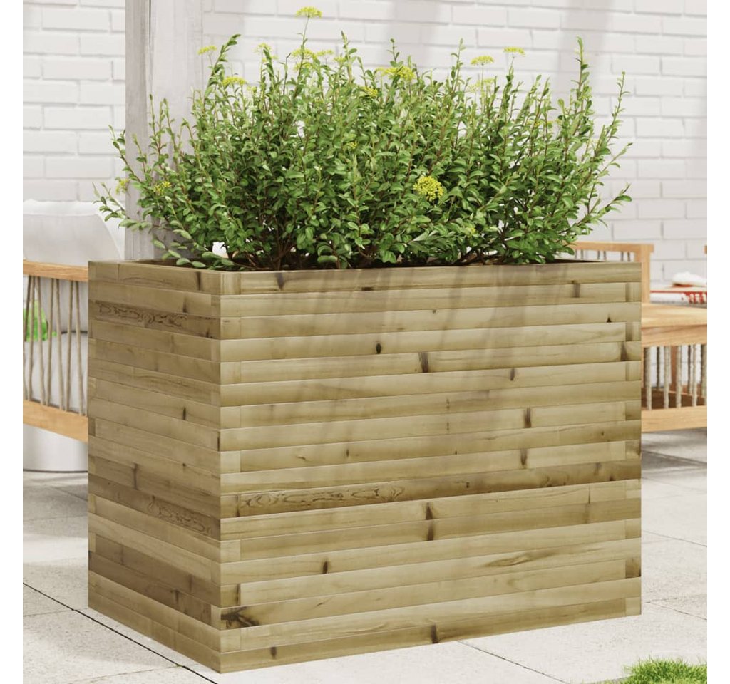 Thumbnail - vidaXL Pflanzkübel Pflanzkübel Blumenkübel Pflanzcontainer Pflanzgefäße 90x60x68,5 cm Kie