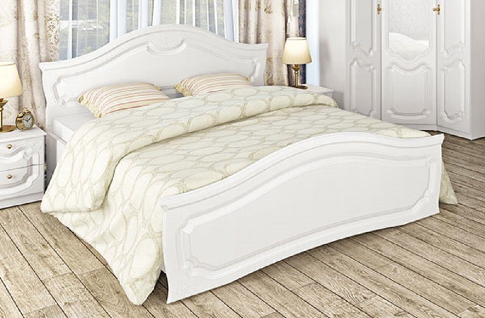 Feldmann-Wohnen Bett ORCHIDEA, mit Doppelbett Lattenrahmen