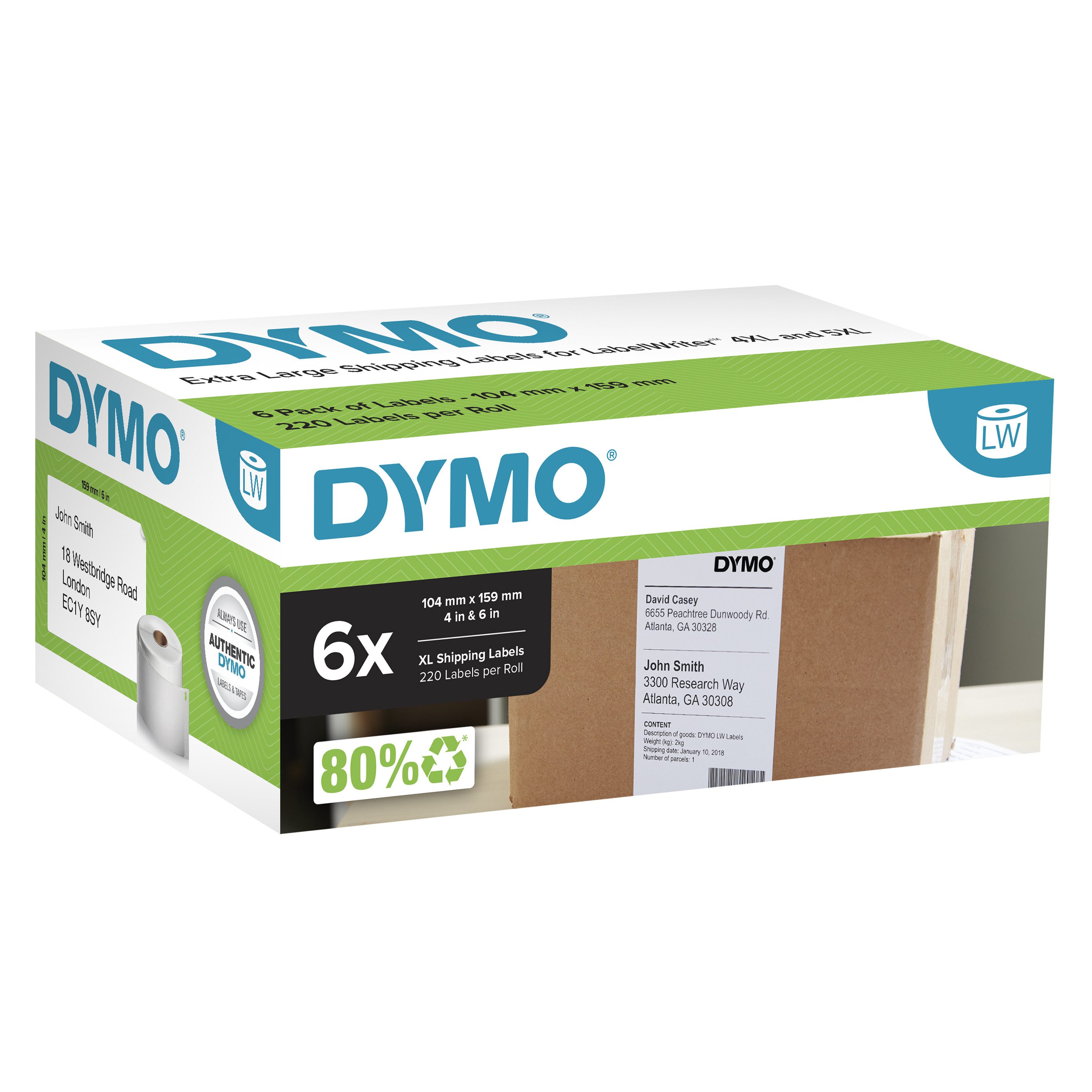 DYMO Etikett