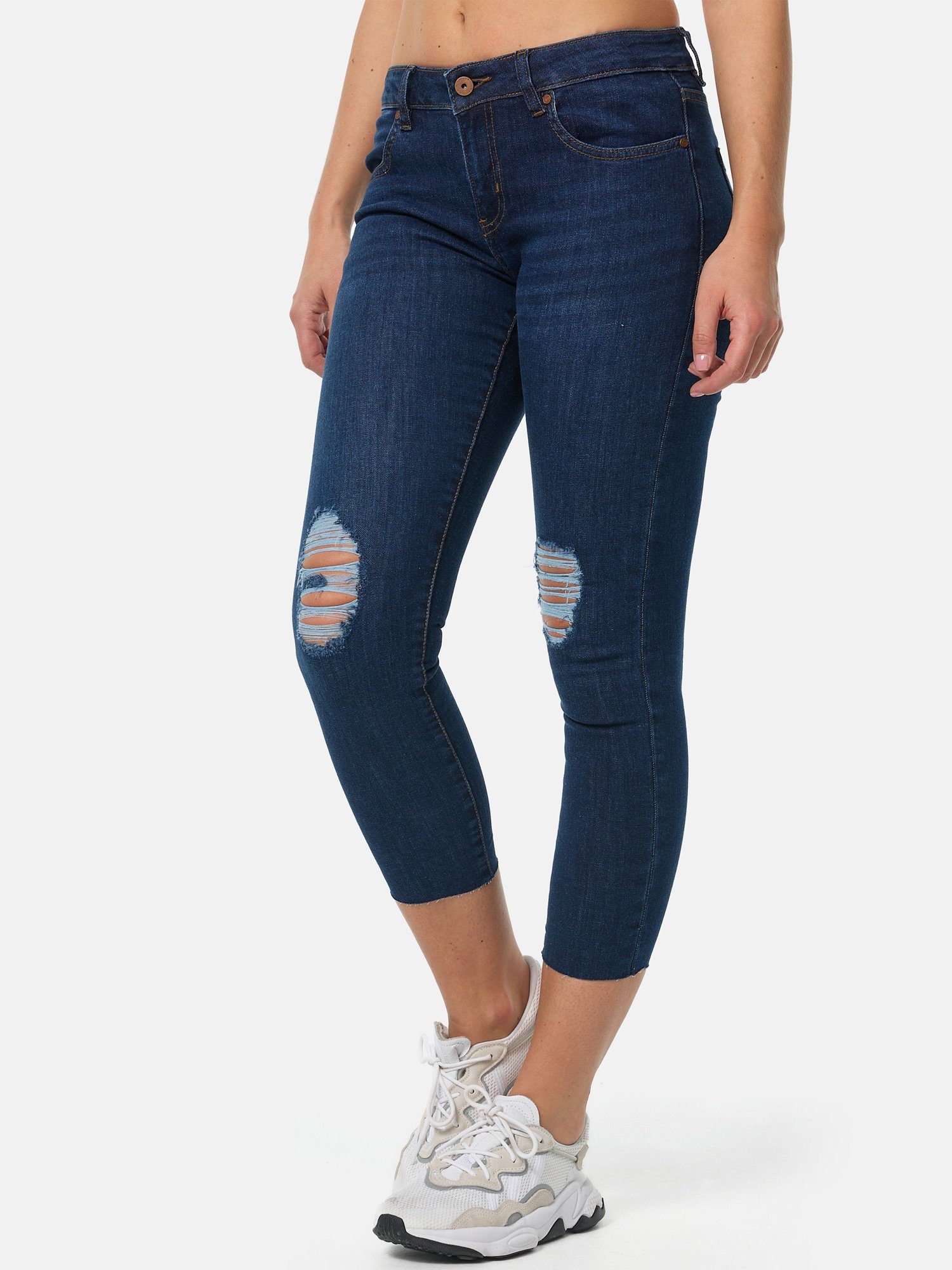 Tazzio Skinny-fit-Jeans F111 Damen Jeanshose
