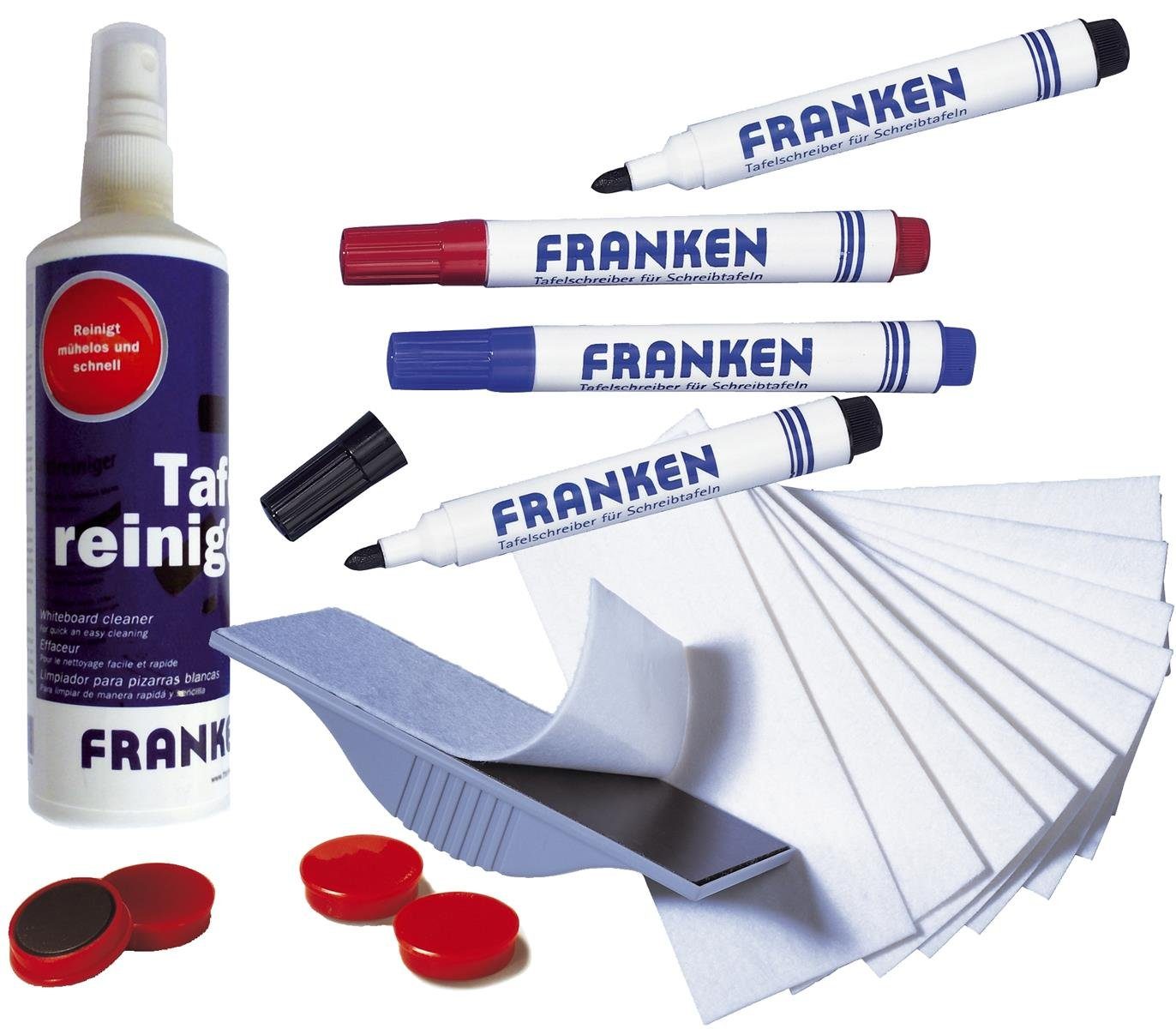 FRANKEN Tafel X-tra!Line® Magnettafel-Zubehörset Schreib-, Plan- und Rastertafeln(T)
