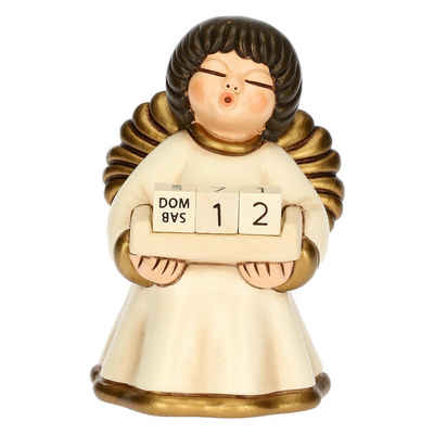 THUN SpA Dekofigur THUN 'Kalender mit Engel aus Keramik'