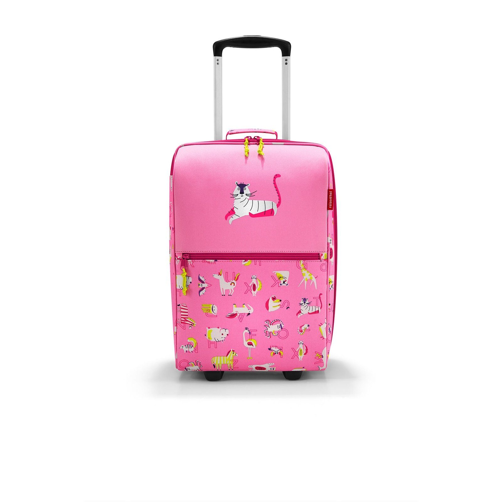 friends kids, Kinderkoffer 2 Trolley REISENTHEL® Rollen XS pink abc