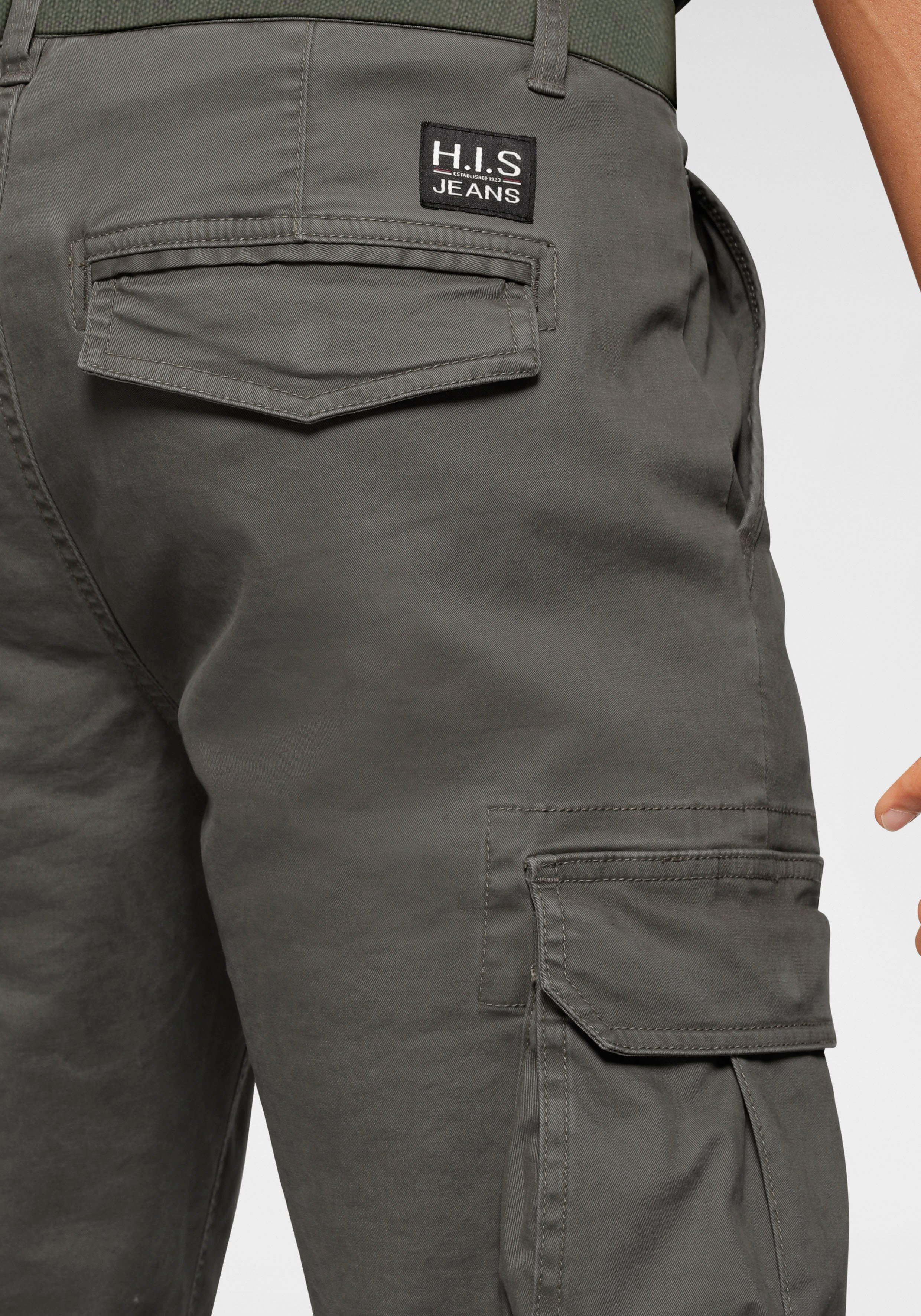 H.I.S Cargohose (Set, 2-tlg., mit abnehmbarem Gürtel)