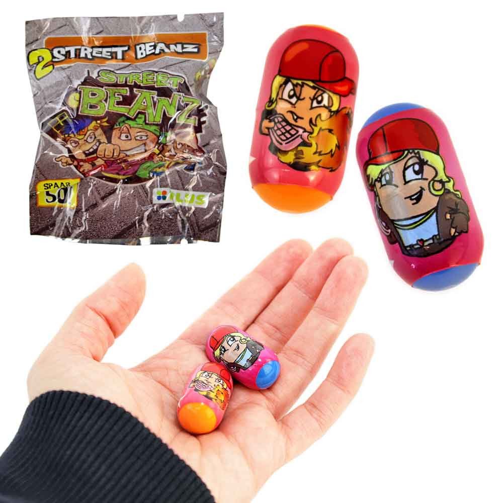 Dinotoys Spielfigur 6 Stück Street Beanz Mystery Pack - 2 Figuren, (6-tlg)
