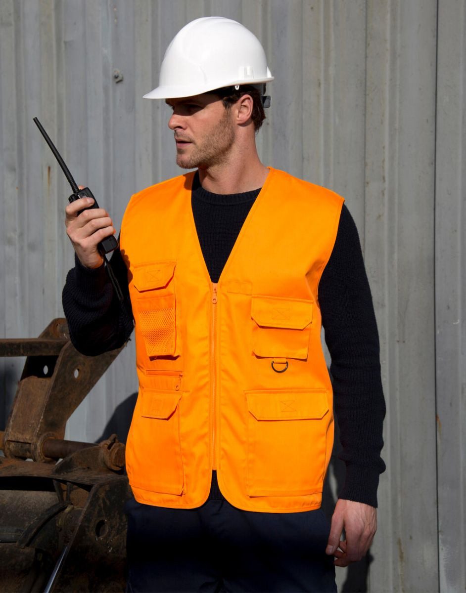 Result Arbeitsweste Herren Arbeitsweste Safari Vest