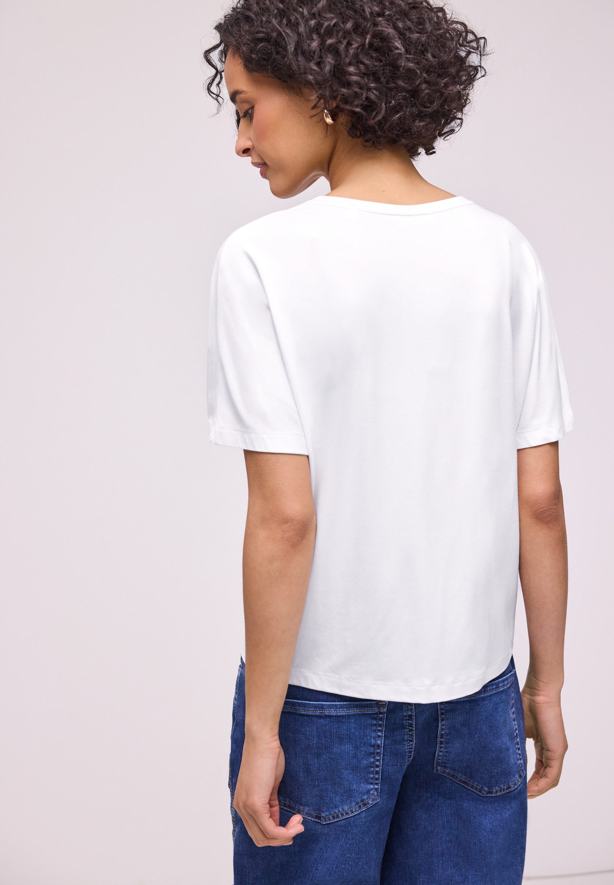 STREET ONE T-Shirt mit Rundhalsausschnitt – Bild 2 von 5