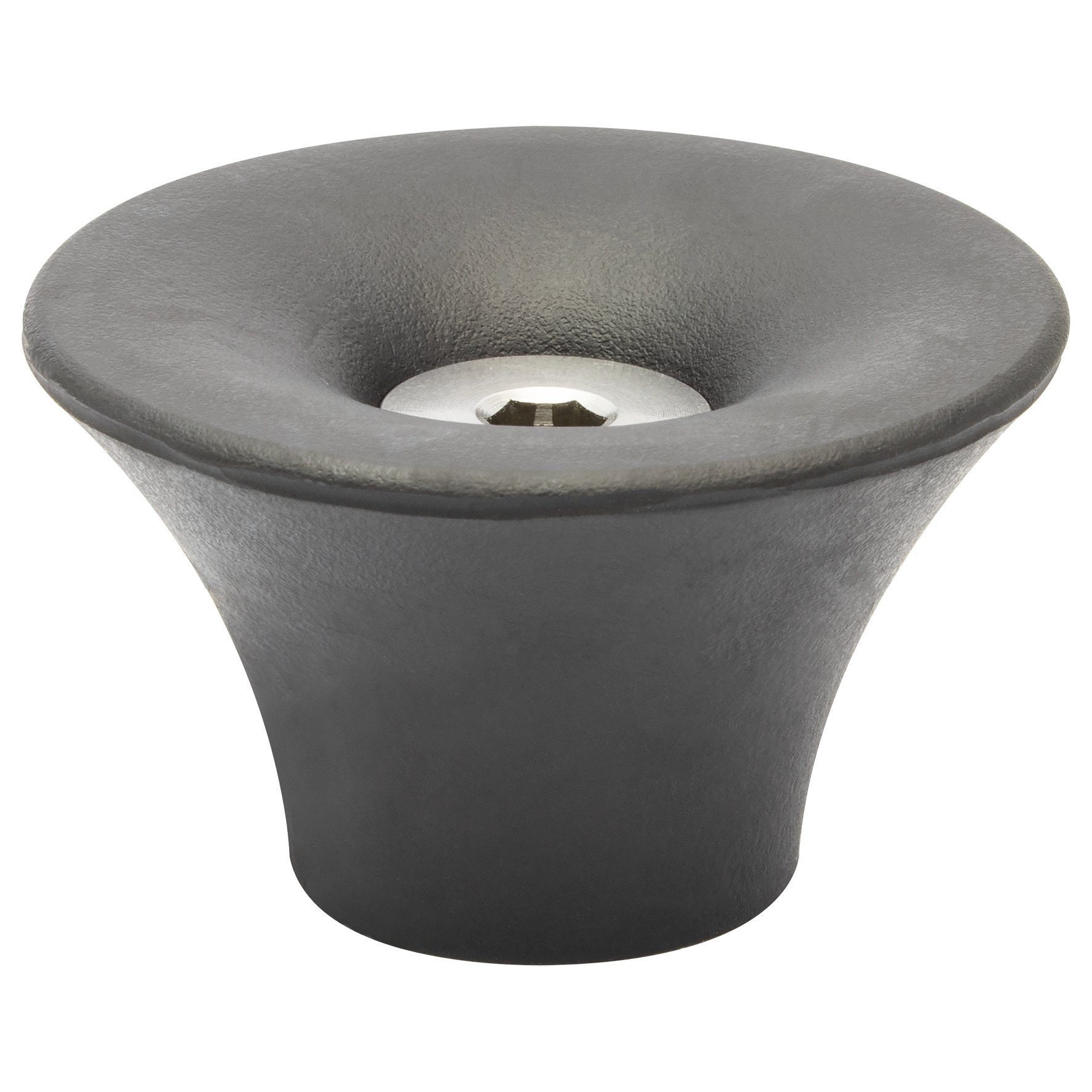 WAGNER design yourself Türstopper Boden-/Wandtürstopper Retro OURDOOR - Ø 50 x 30 mm, diverse Formen, Stopper aus hochwertigem Vollgummi & Edelstahlschraube