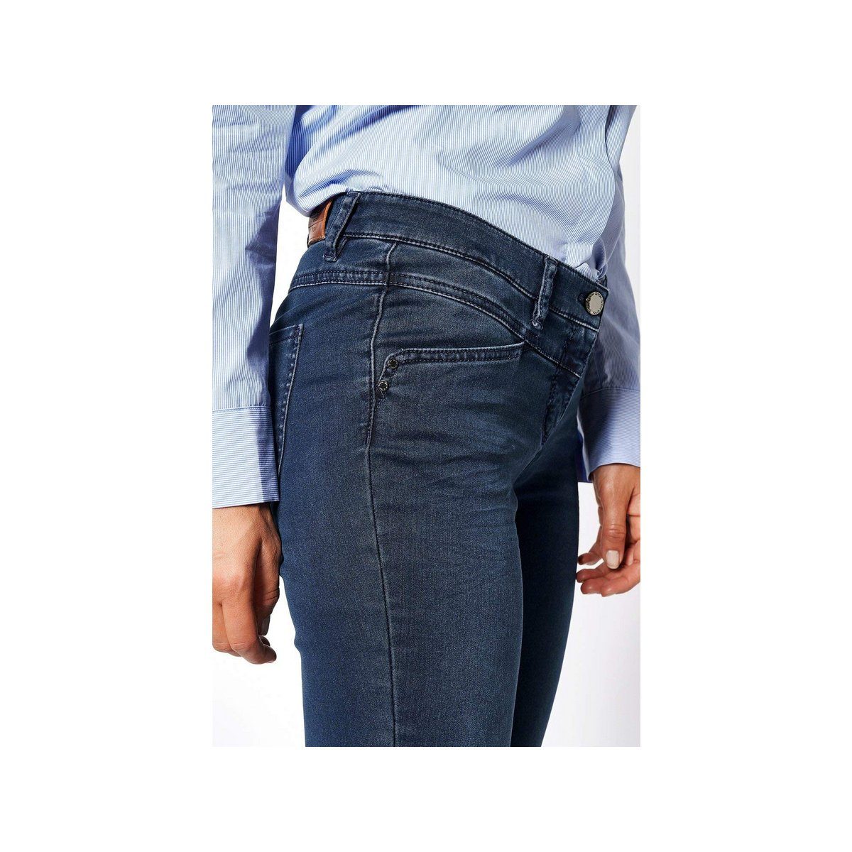 TONI blau 5-Pocket-Jeans (1-tlg)