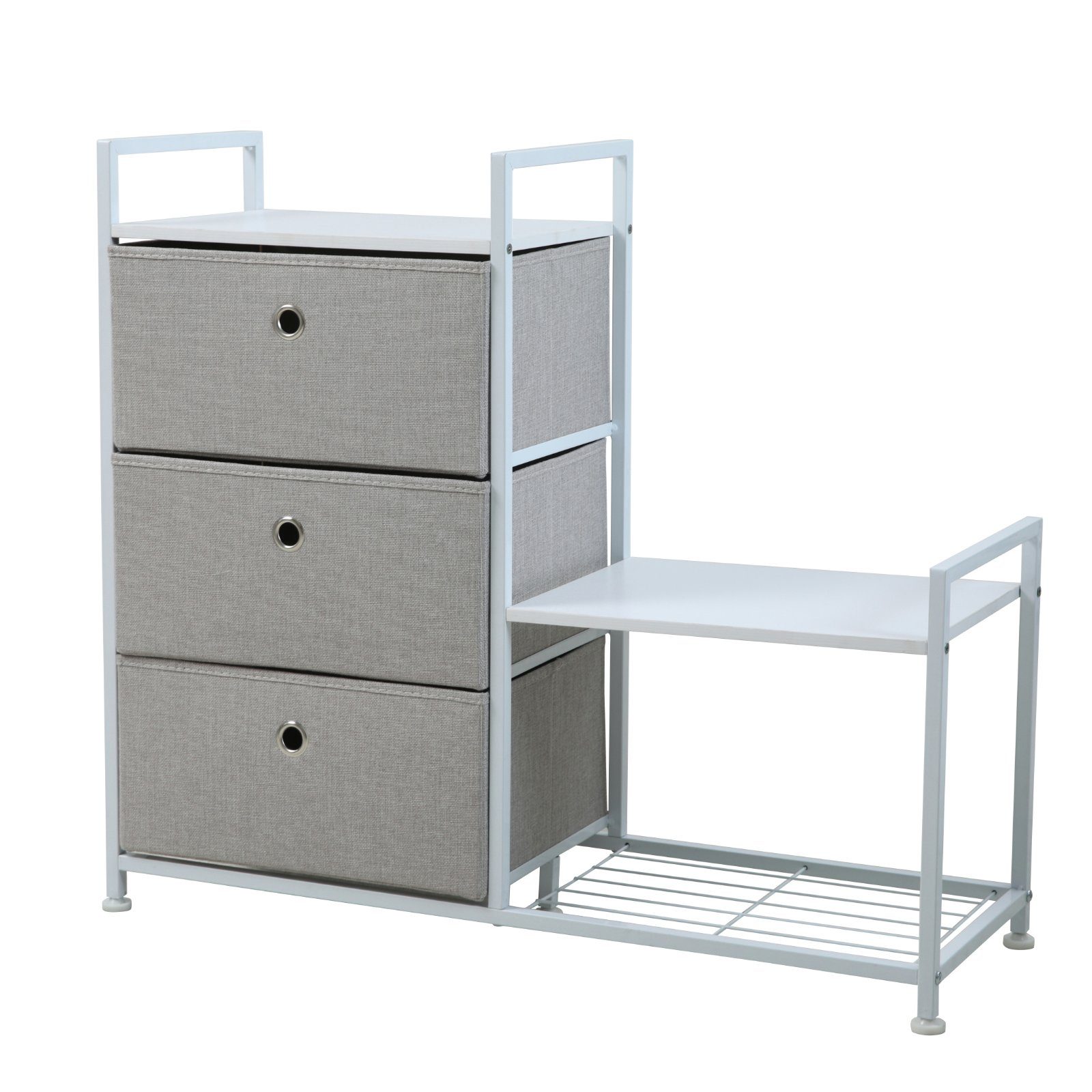 SVITA Sideboard RUNA, Metall-Regal, Schuhregal, Aufbewahrung, günstig online kaufen
