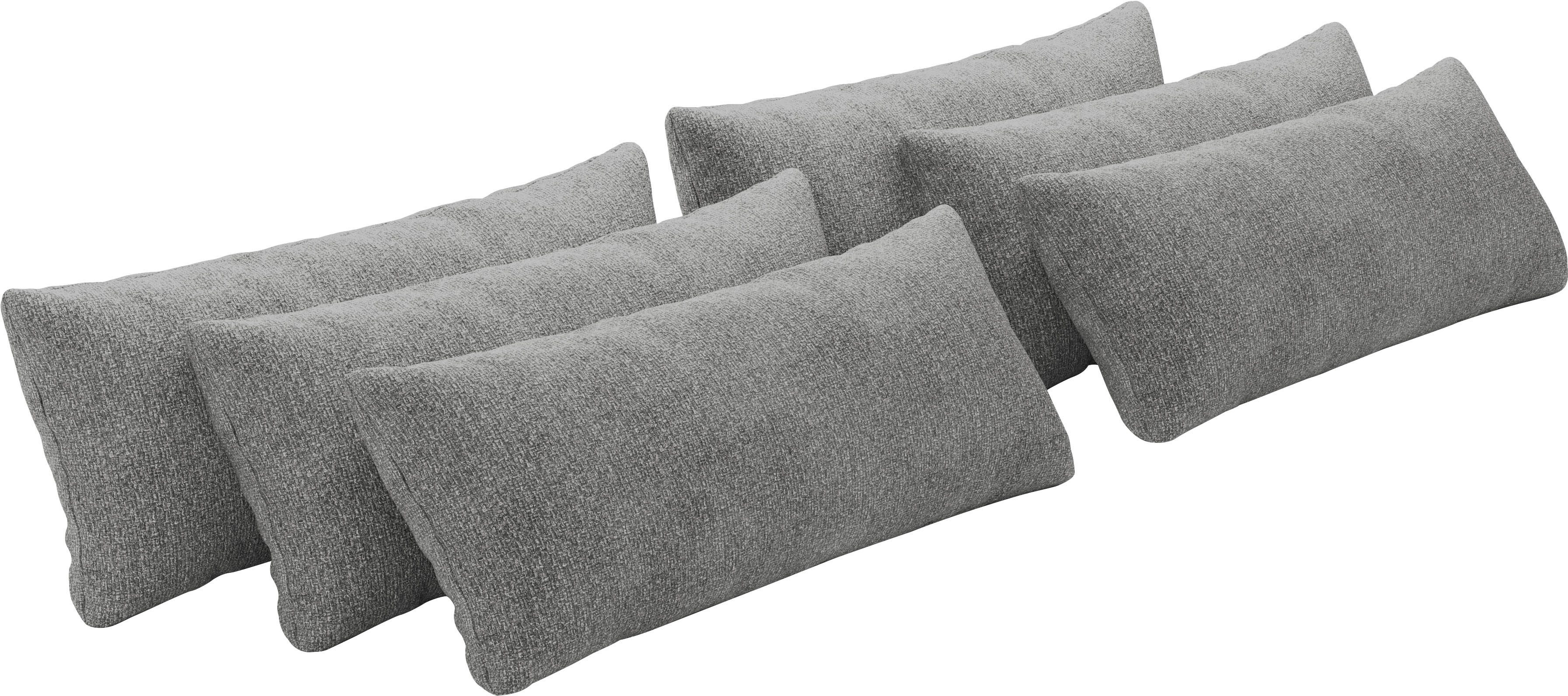 OTTO home Sofakissen Mikado, (Set, 6 Stück), 3,5,6,7-teilige Kissen-Sets zur Auswahl