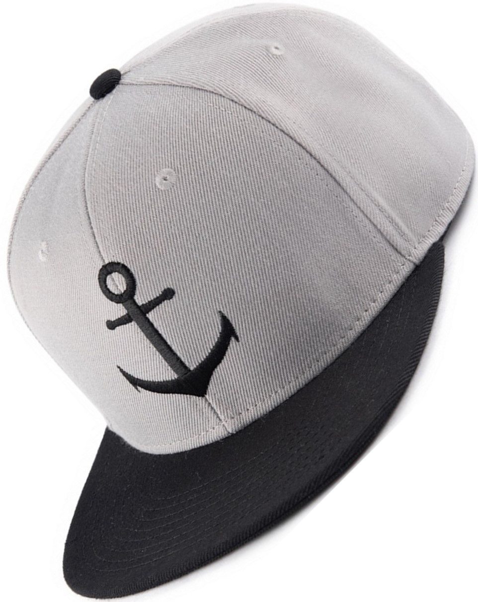 Bexxwell Snapback Cap mit Anker (optimale Passform, Unisex)