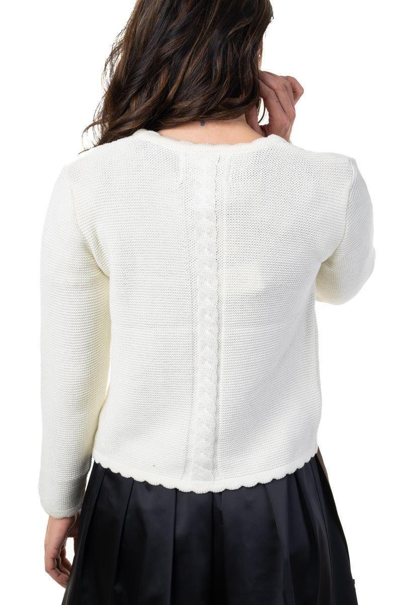 Trachtl Trachtenjacke JACKE - TRACHTENJACKE DAMEN WEISS TRACHTL 34