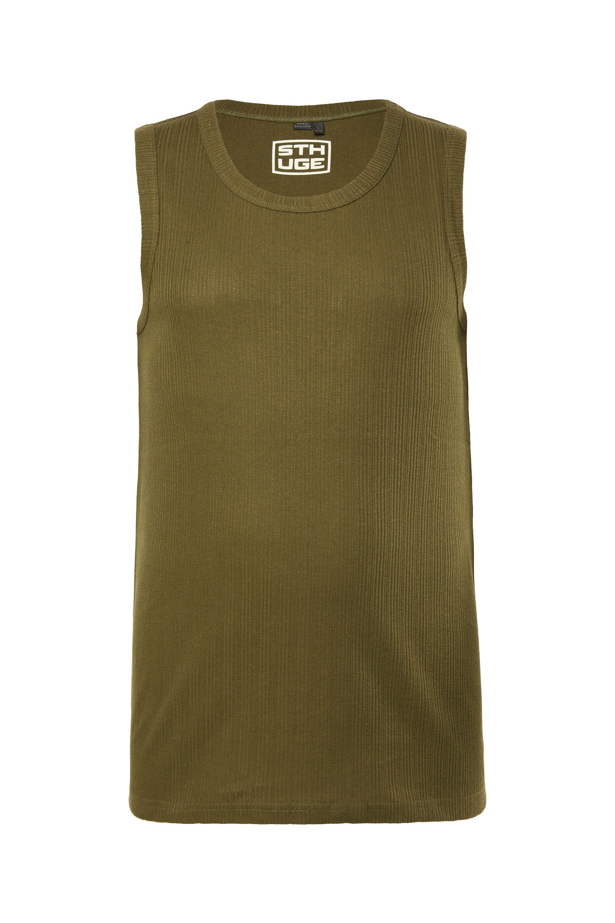 STHUGE T-Shirt Tanktop Strukturjersey