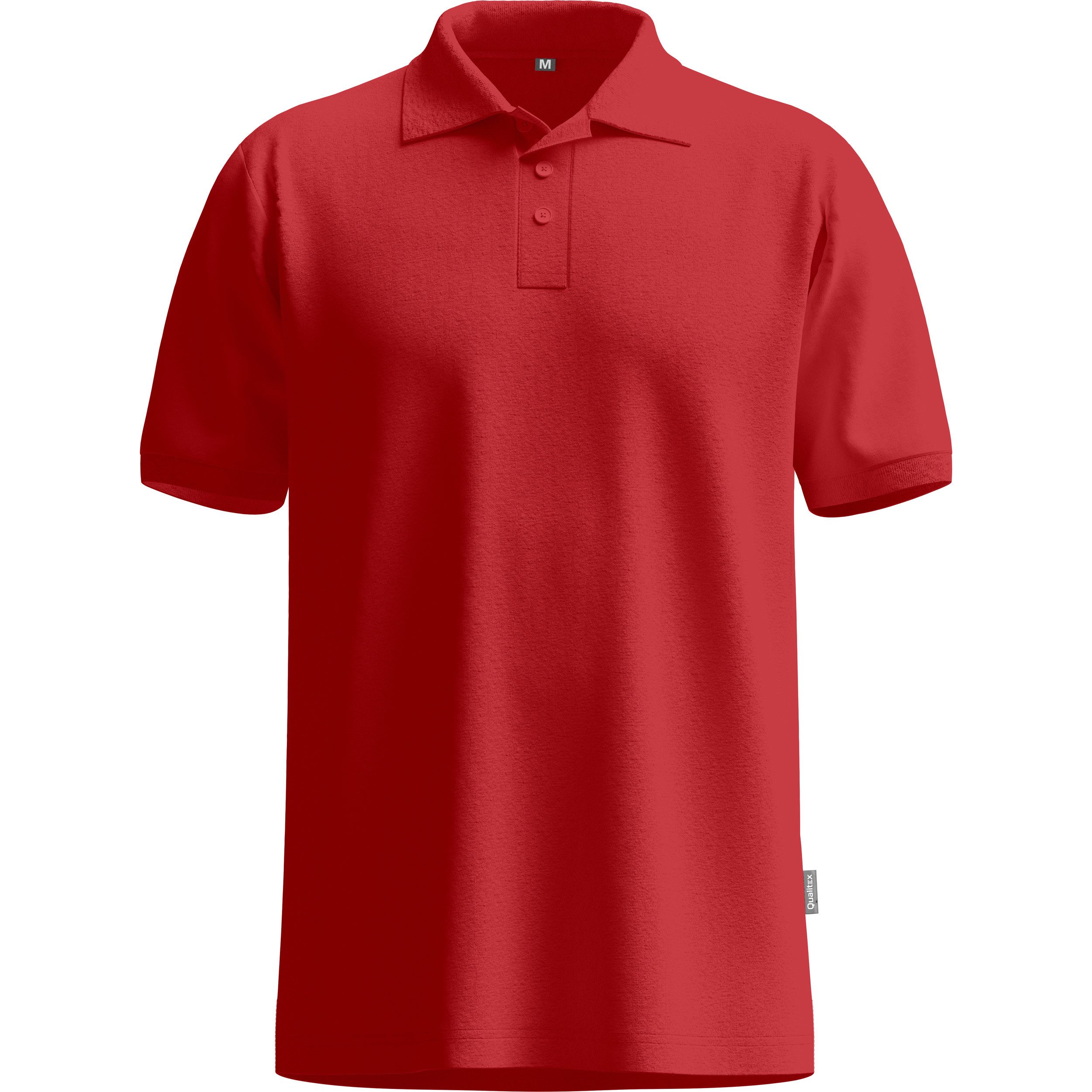 Qualitex Workwear Poloshirt Poloshirt Herren Kurzarm – atmungsaktiv & nachhaltig Polo Shirt (1-tlg) Herren Poloshirt kurzarm aus Tencel – bequem, robust & vielseitig