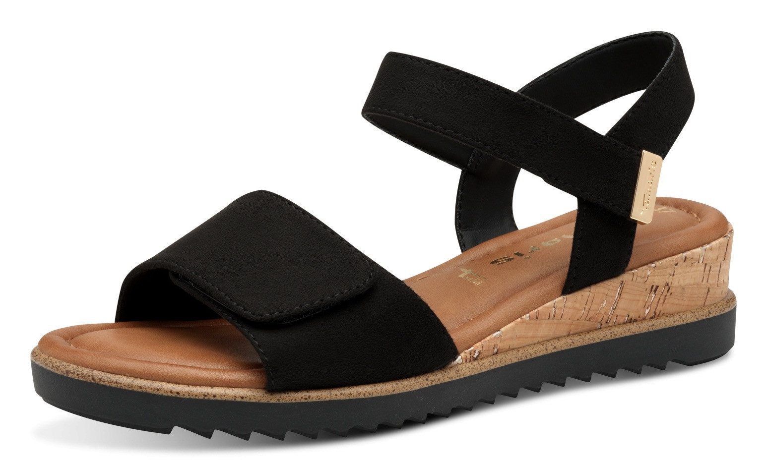 Tamaris Keilsandalette, Riemchensandale, Sommerschuh in veganer günstig online kaufen