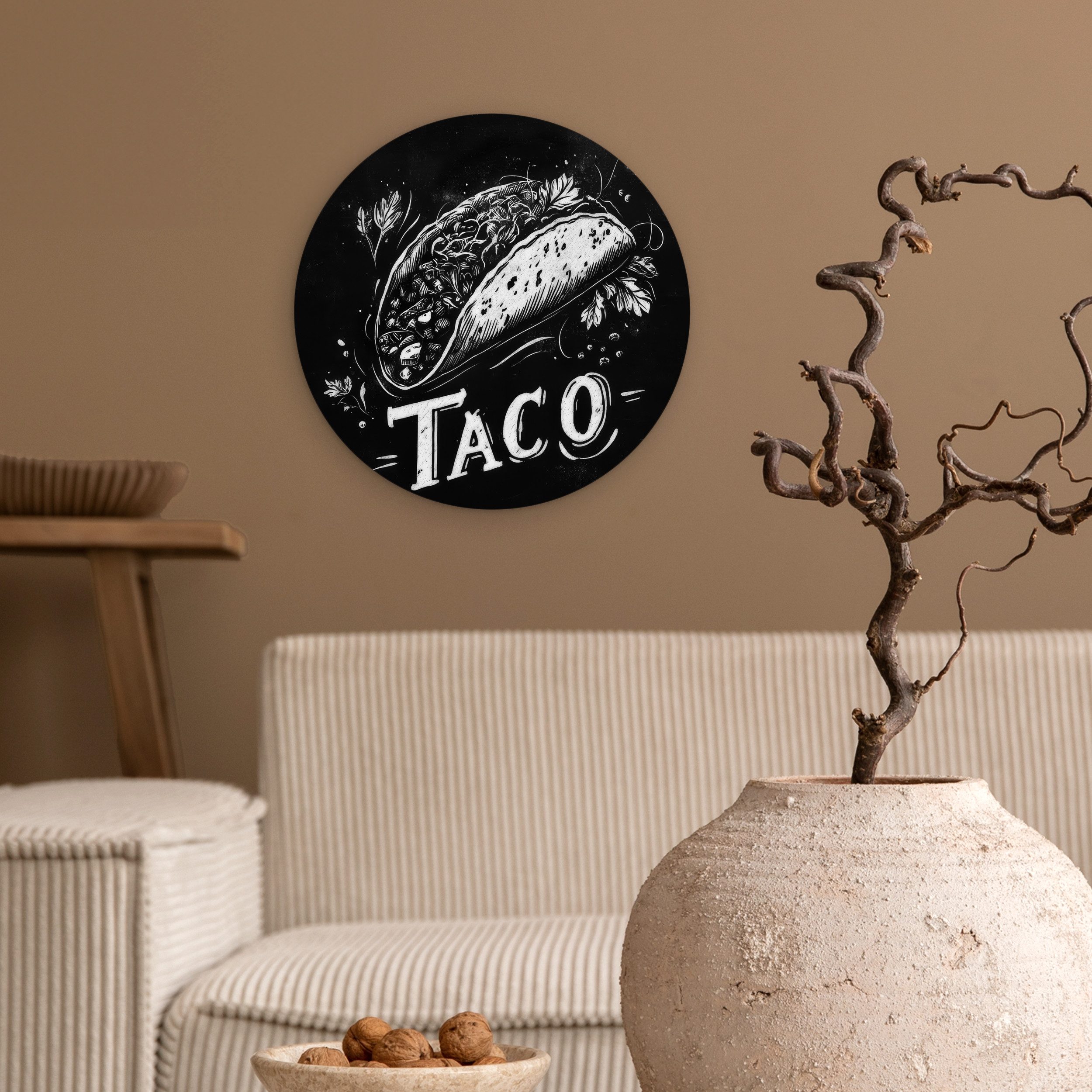 MuchoWow Gemälde Taco - Kräuter - günstig online kaufen