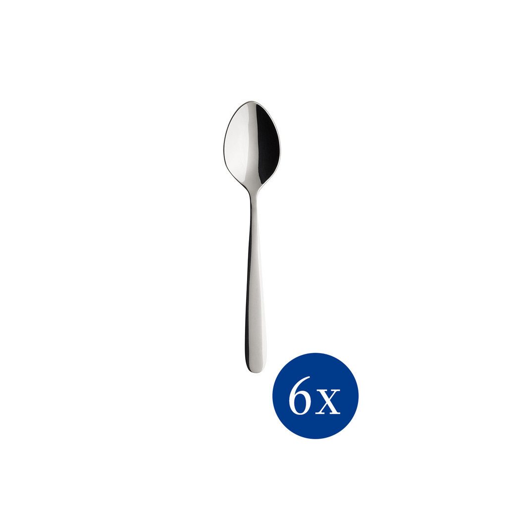 Villeroy & Boch Teelöffel Daily Line Kaffeelöffel 6er-Set (6 Stück)