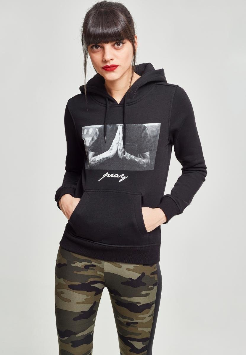 Ladies MisterTee Kapuzenpullover (1-tlg) Hoody Damen Pray