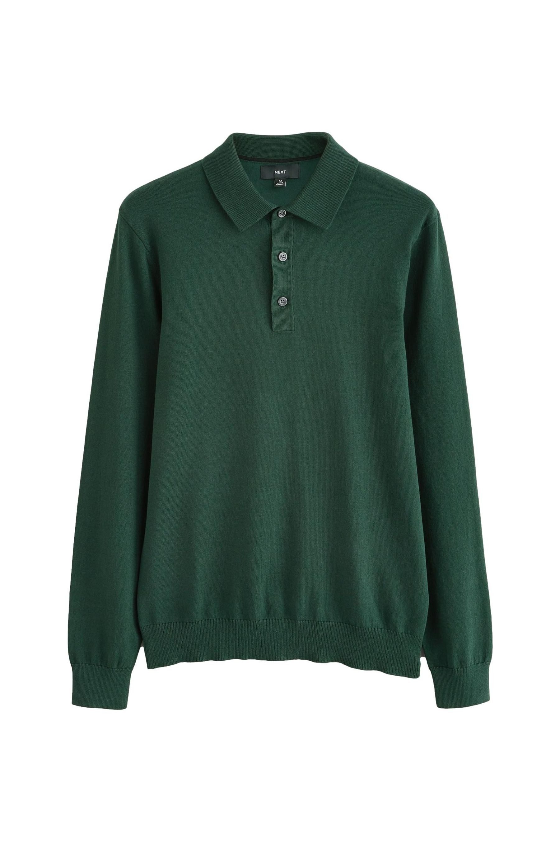Next Langarm-Poloshirt Langärmeliges Slim Fit Poloshirt günstig online kaufen