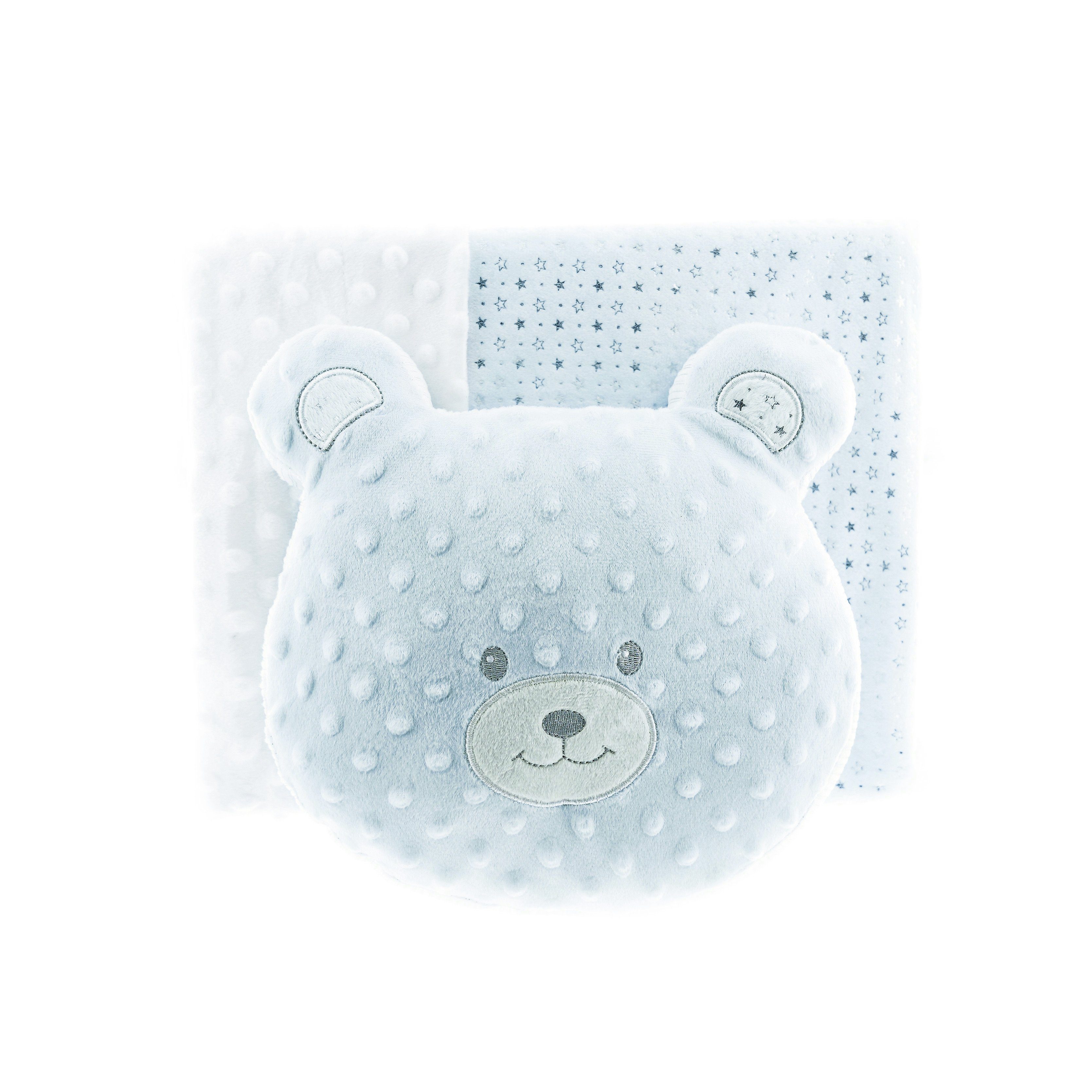 Babydecke Babydecken-Set mit Kissen Zweilagige Babydecke aus Polyester 100x günstig online kaufen