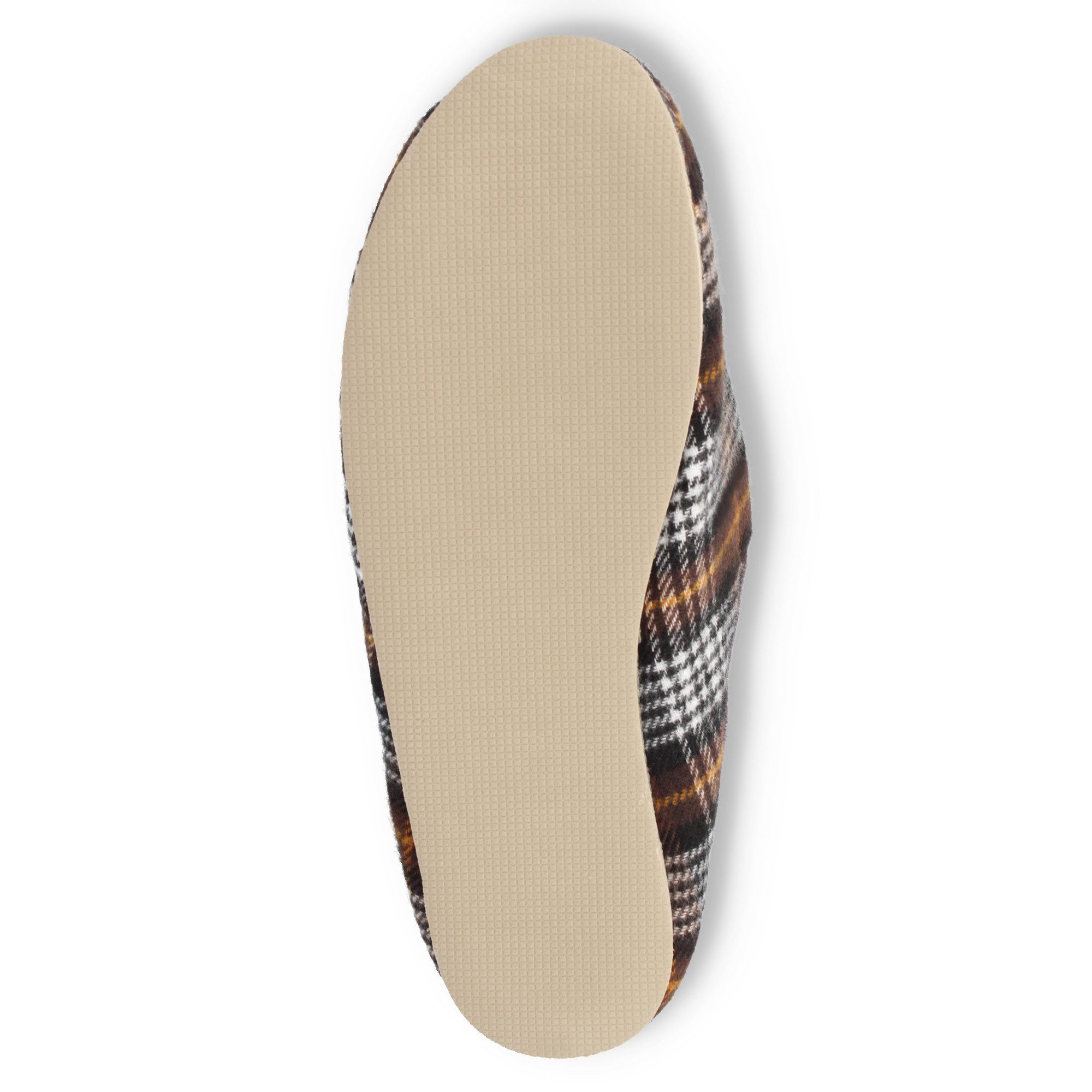 filsko Abisko kariert Damen Herren Kinder Hausschuh Filzpantoffeln, Leichtgewicht, Gästehausschuhe, Slip-On, Gummisohle