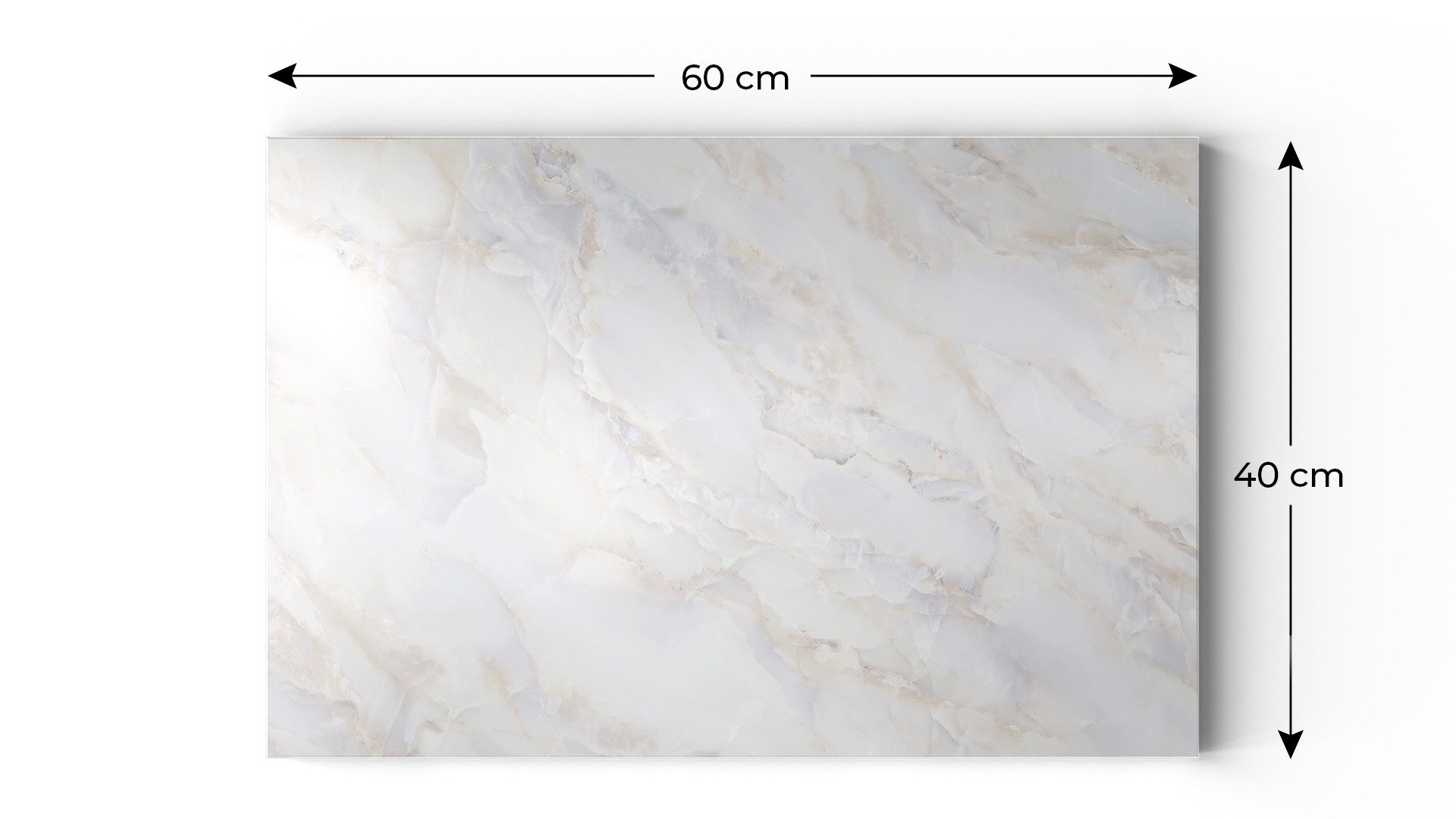 ALLboards Magnettafel Metallische Magnettafel, MetalBoard, MARMOR günstig online kaufen