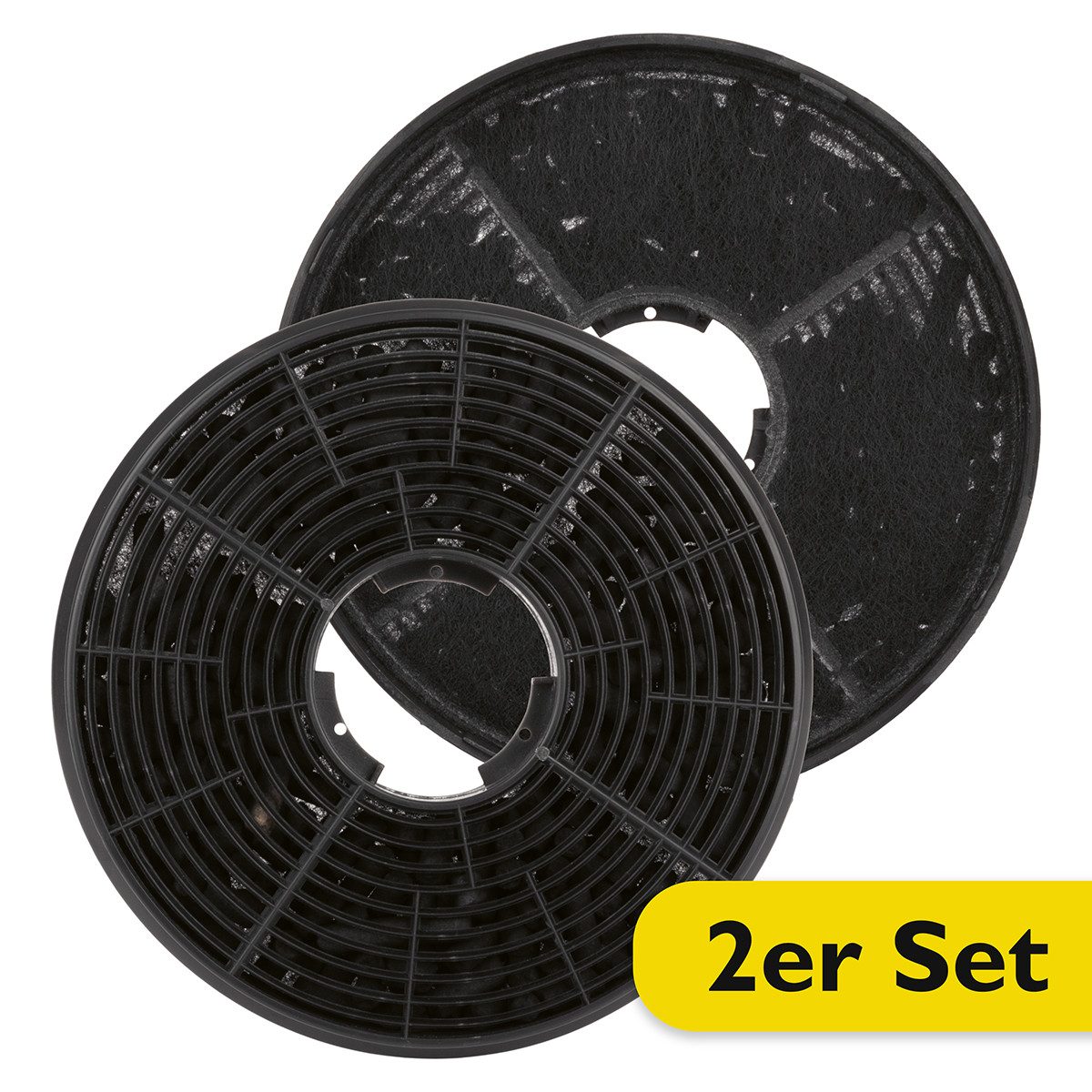 BOMANN Aktivkohlefilter KF 563, 2er Set, für DU 7608/650/652/773