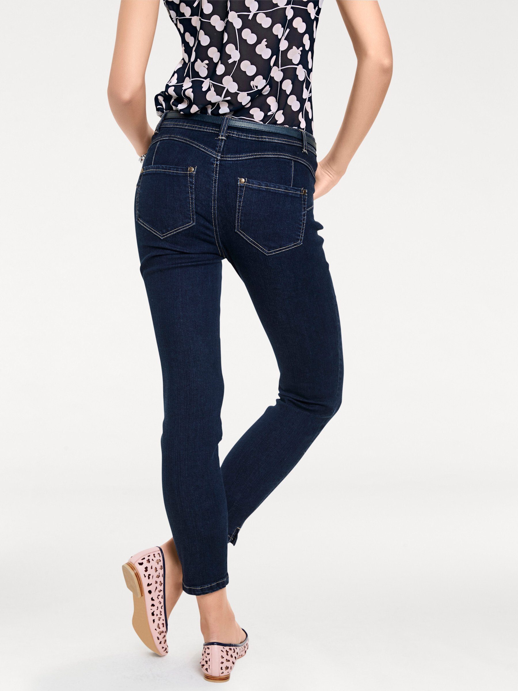 heine Bequeme Jeans Bauchweg-Jeans normal