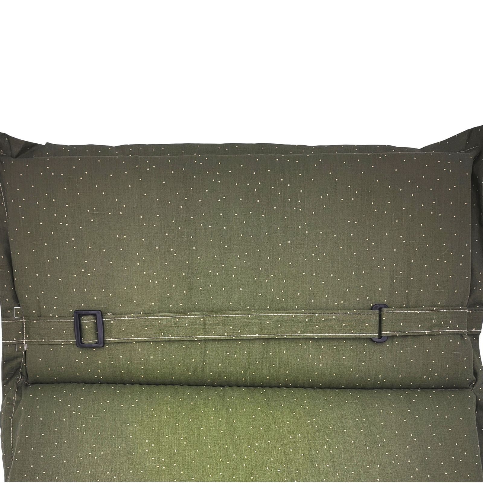 BURI Hochlehnerauflage Auflage Hochlehner Gartenstuhlauflage 120x47x4,5 Sesselauflage grün, (1 St)