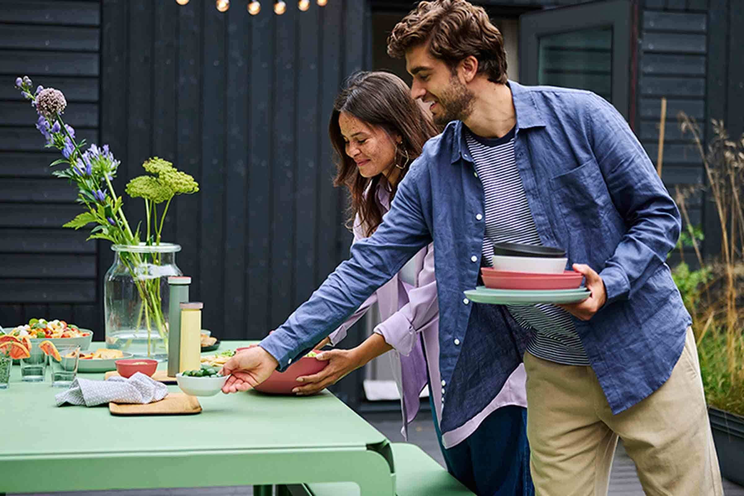 Mepal Schale Silueta Schalen 250 ml 4er Set, Kunststoff, (4x Schale, 4-tlg)